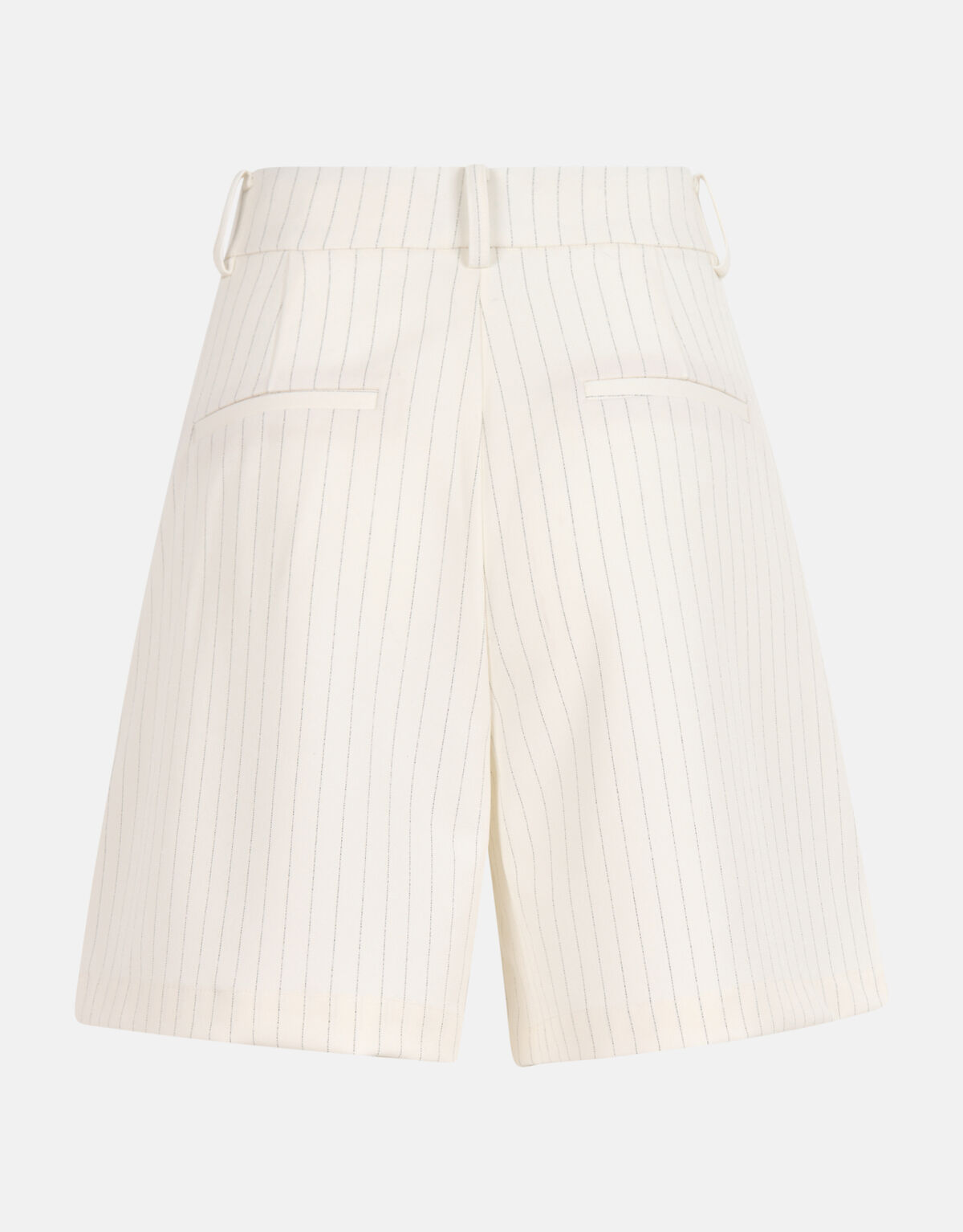 Lurex Pinstripe Short Gebroken Wit SHOEBY WOMEN