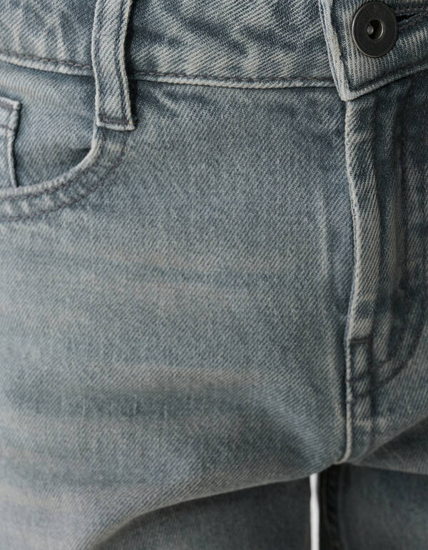 Gerade geschnittene Jeans in Grau SHOEBY BOYS