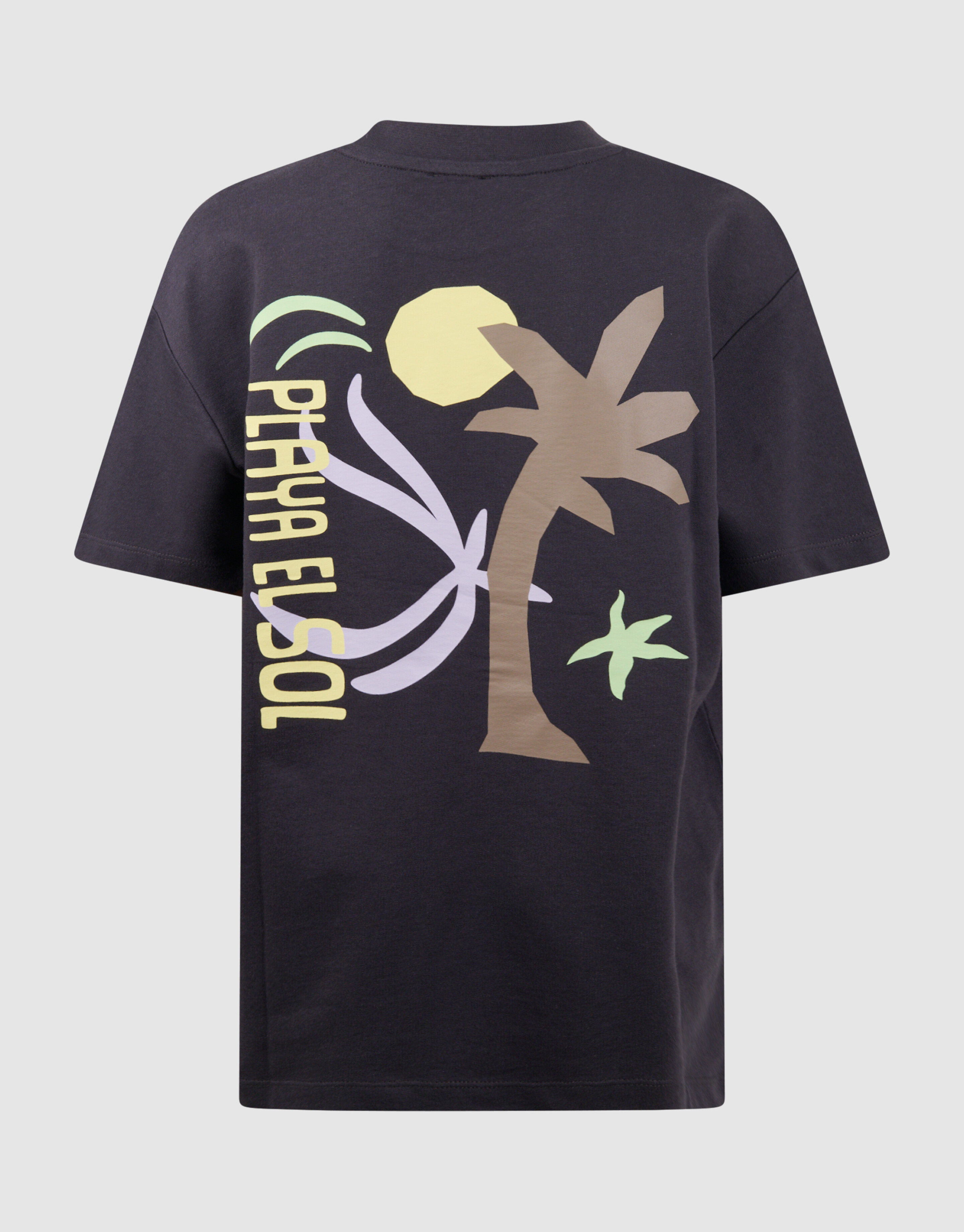 Playa Artwork T-Shirt Dunkelgrau SHOEBY BOYS