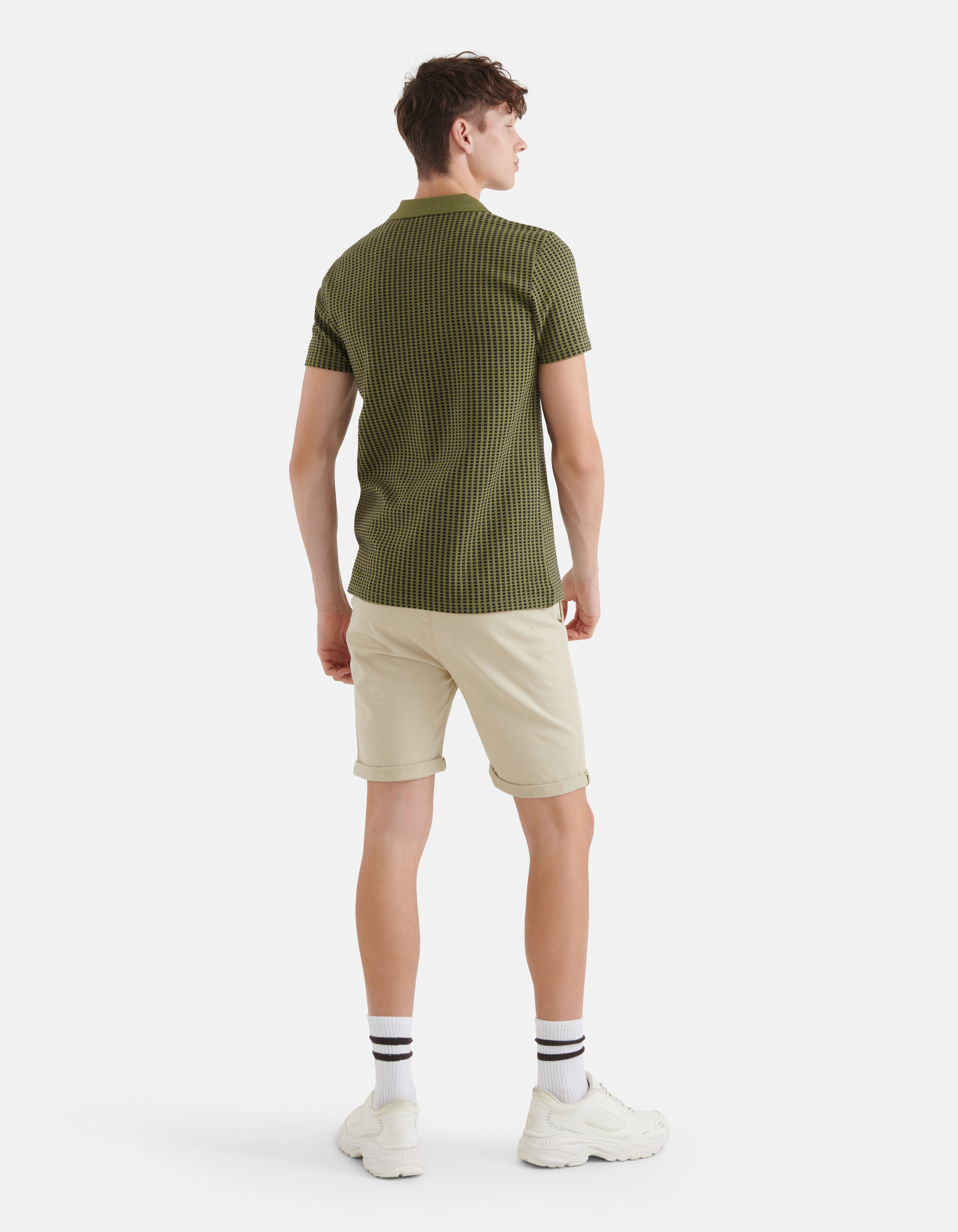 Rectangle Polo Dunkelgrün SHOEBY MEN