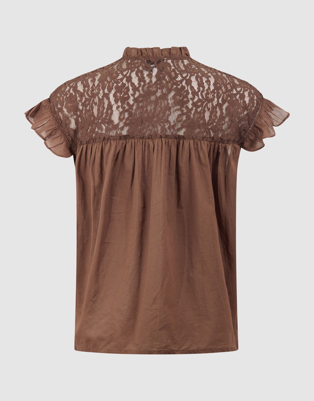 R&uuml;schenspitzenoberteil Braun SHOEBY WOMEN
