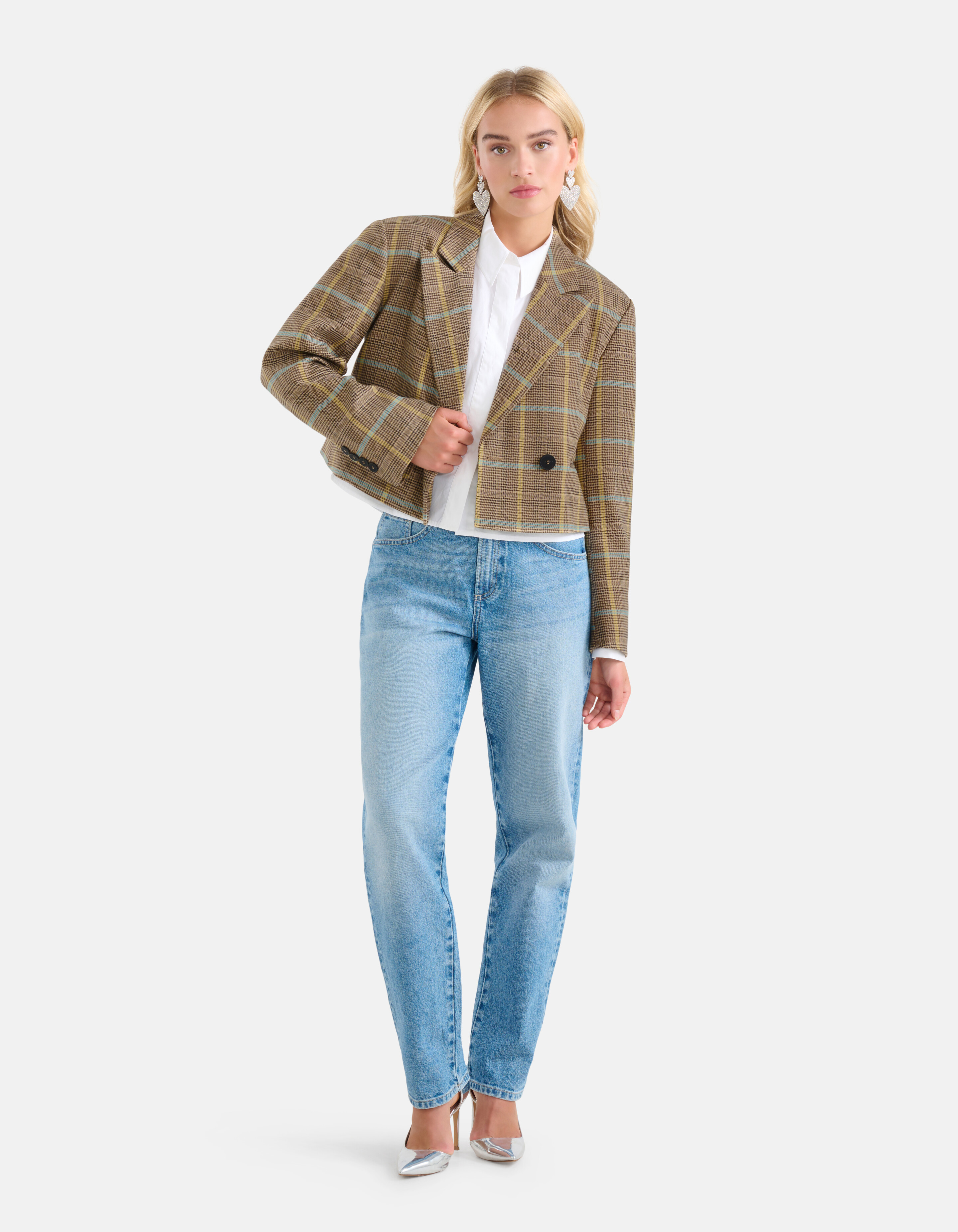 Gekürzter Blazer Braun von Monica SHOEBY WOMEN