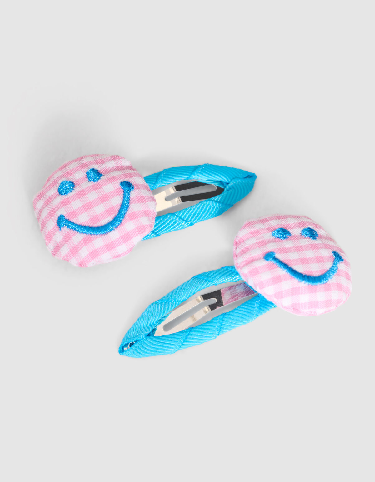 L&auml;cheln Haarspange Blau SHOEBY ACCESSOIRES