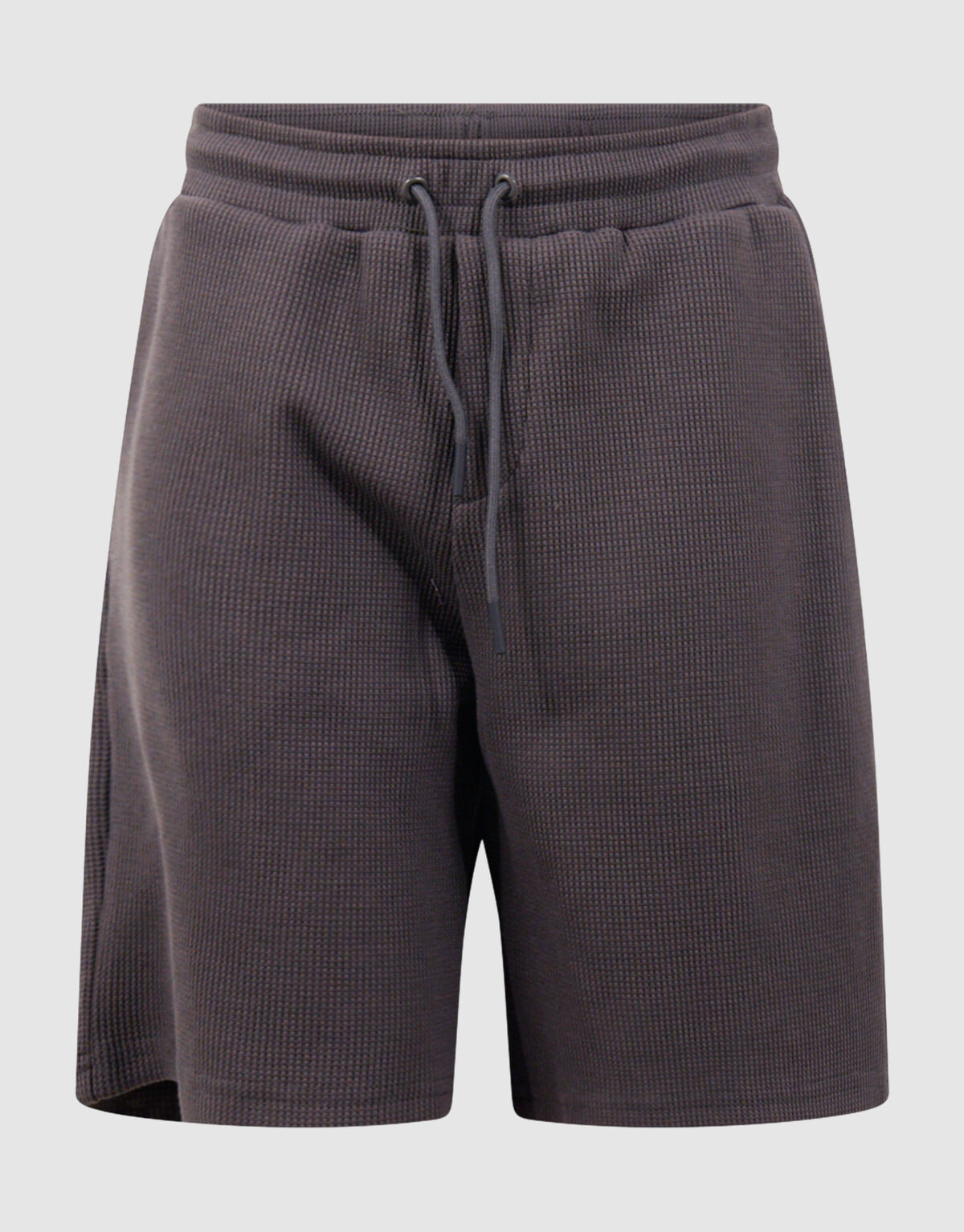 Waffelstruktur Kurz Dunkelgrau SHOEBY BOYS