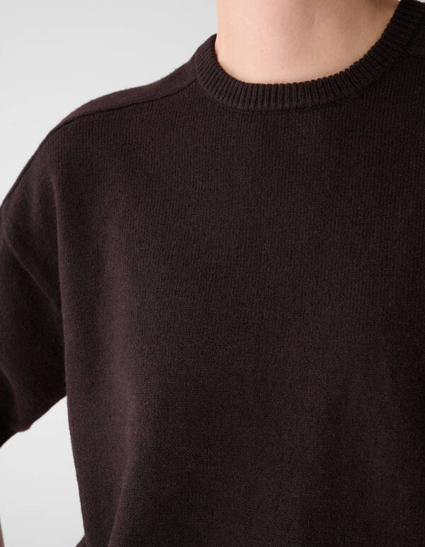 Strickpullover Dunkelbraun By Mieke SHOEBY WOMEN