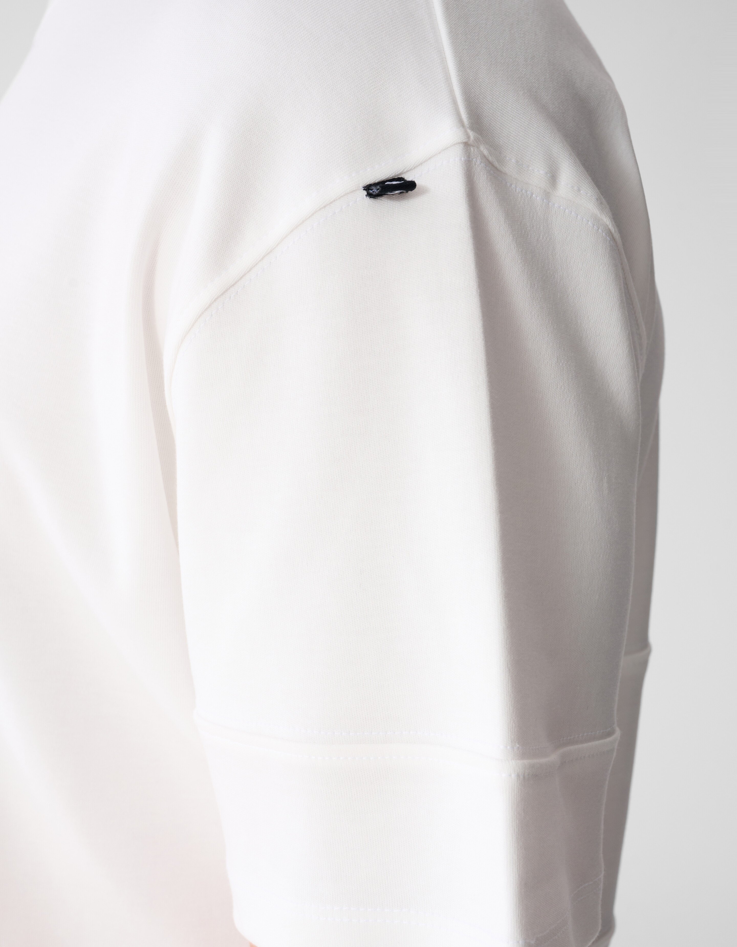 Minimalistisches T-Shirt in Wei&szlig; SHOEBY MEN