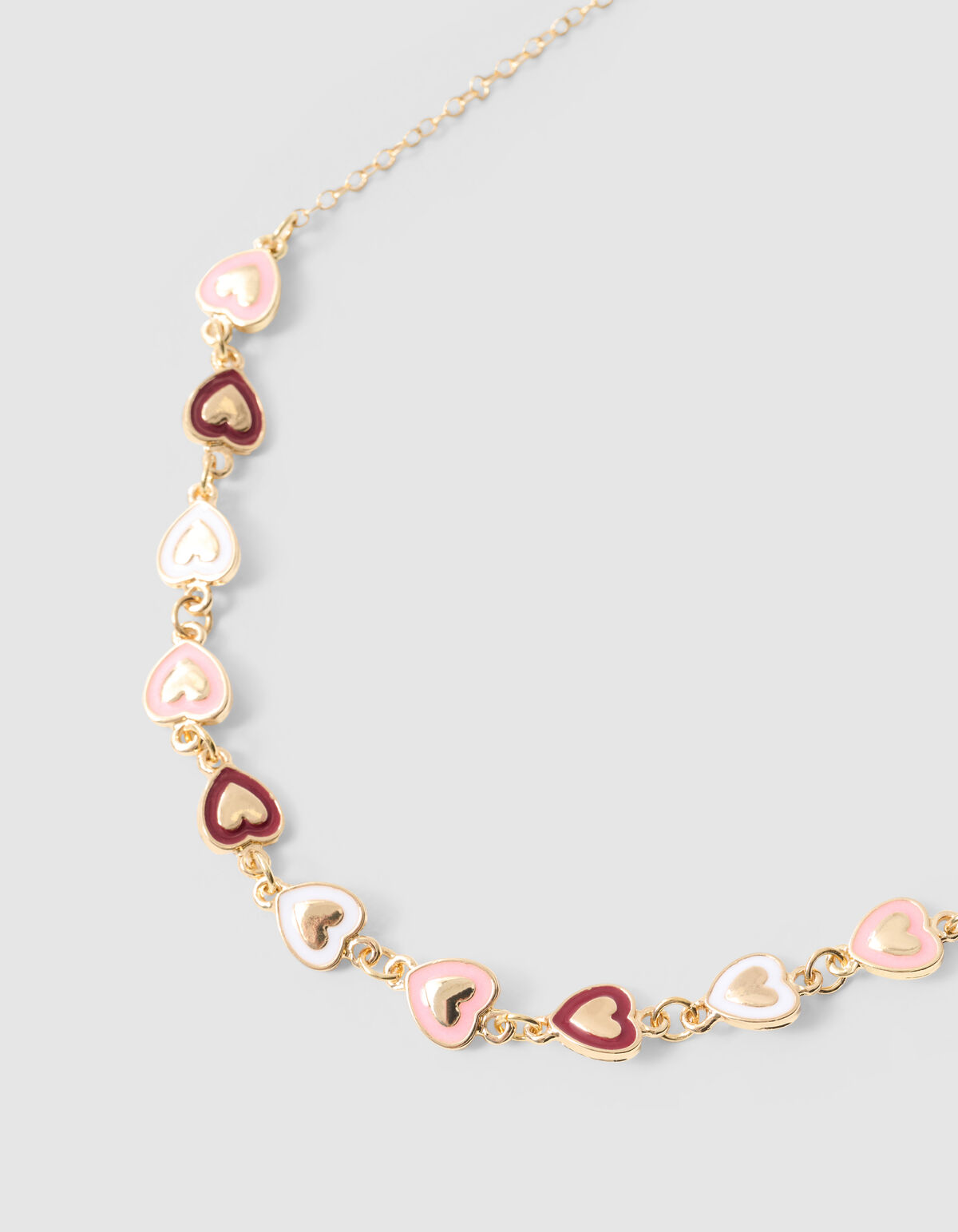 Herz-Halskette Gold SHOEBY ACCESSOIRES