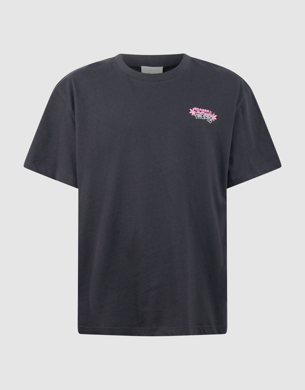 Tropez Artwork T-Shirt Dunkelgrau SHOEBY GIRLS