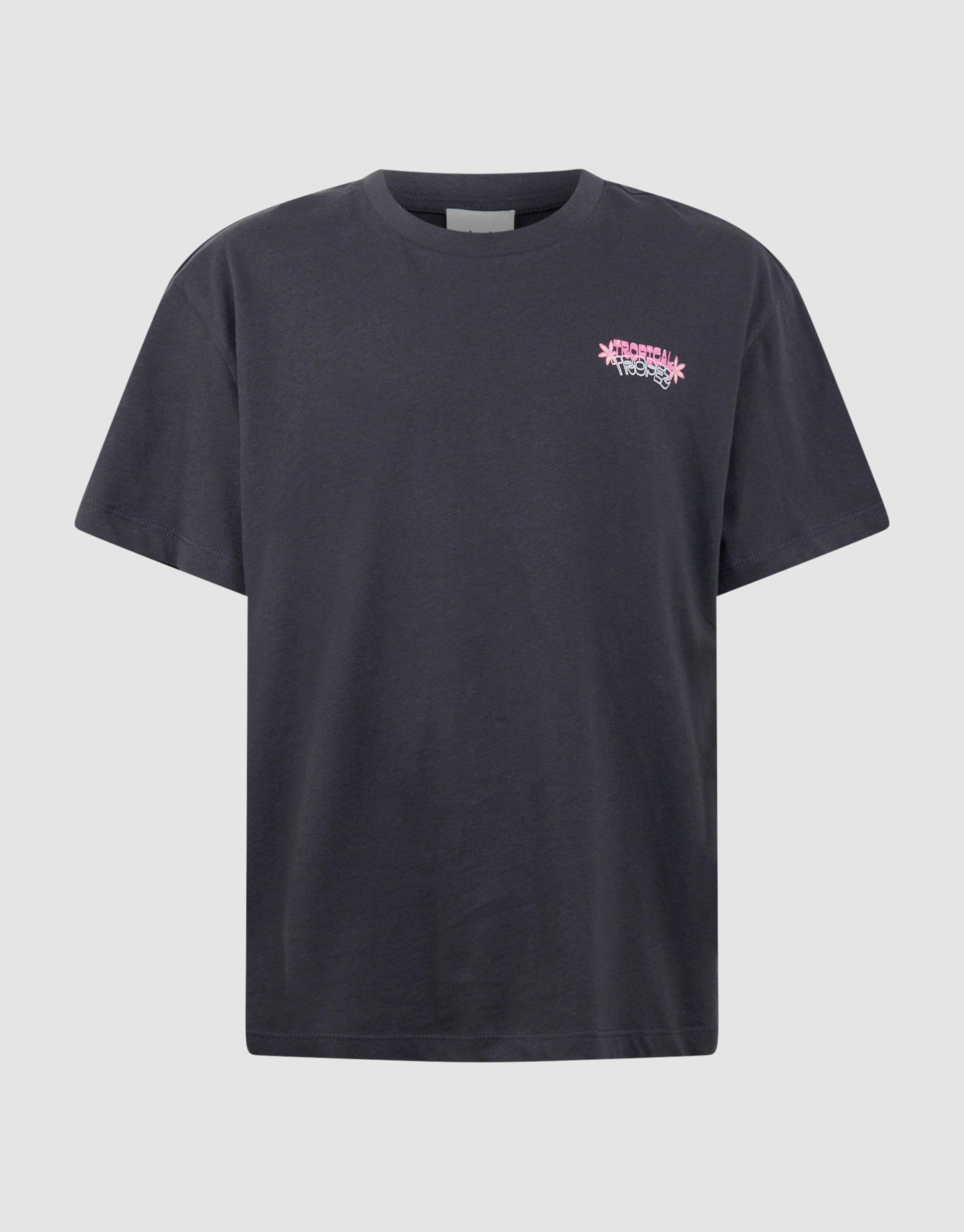 Tropez Artwork T-Shirt Dunkelgrau SHOEBY GIRLS