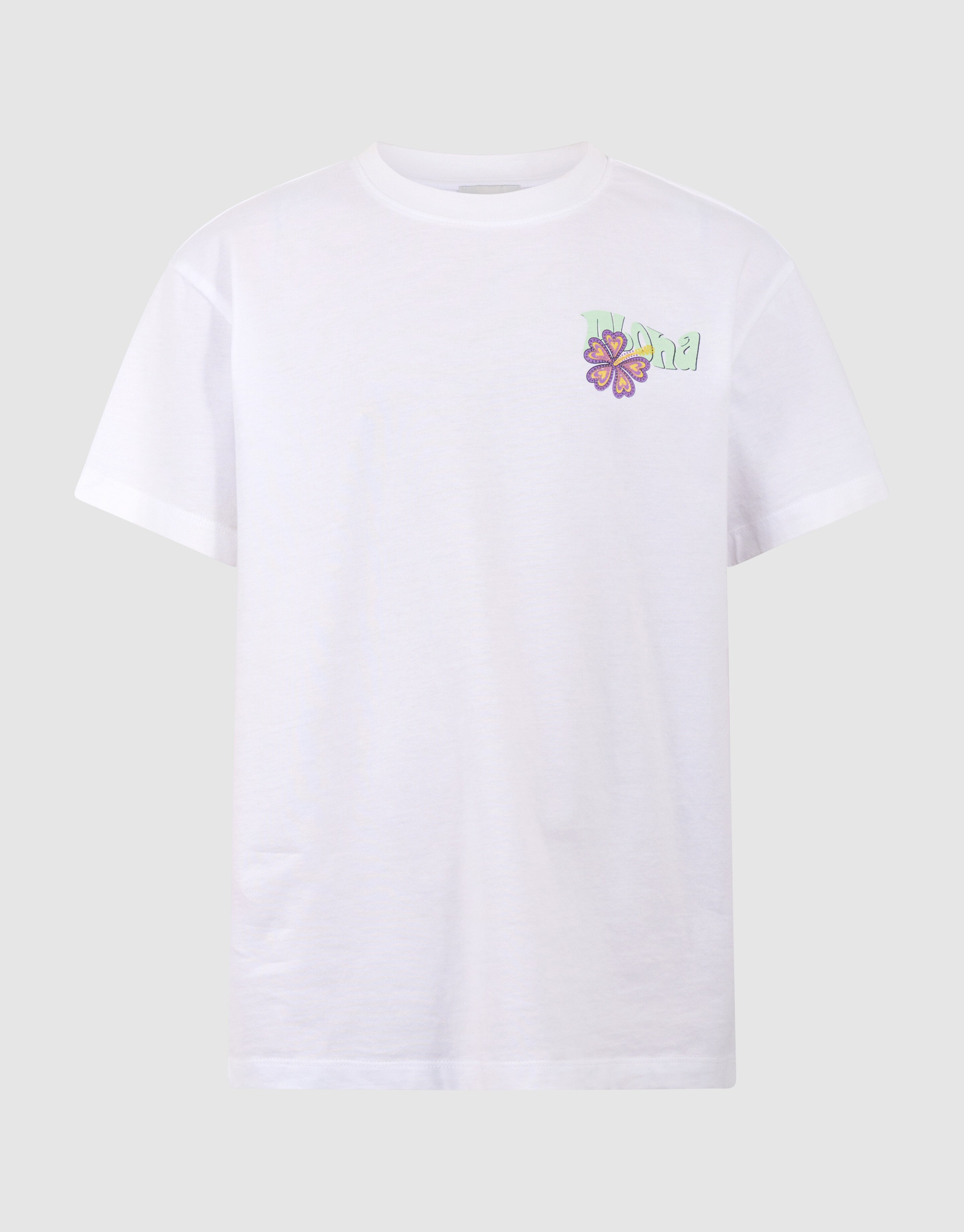 Aloha Artwork T-Shirt Wei&szlig; SHOEBY GIRLS
