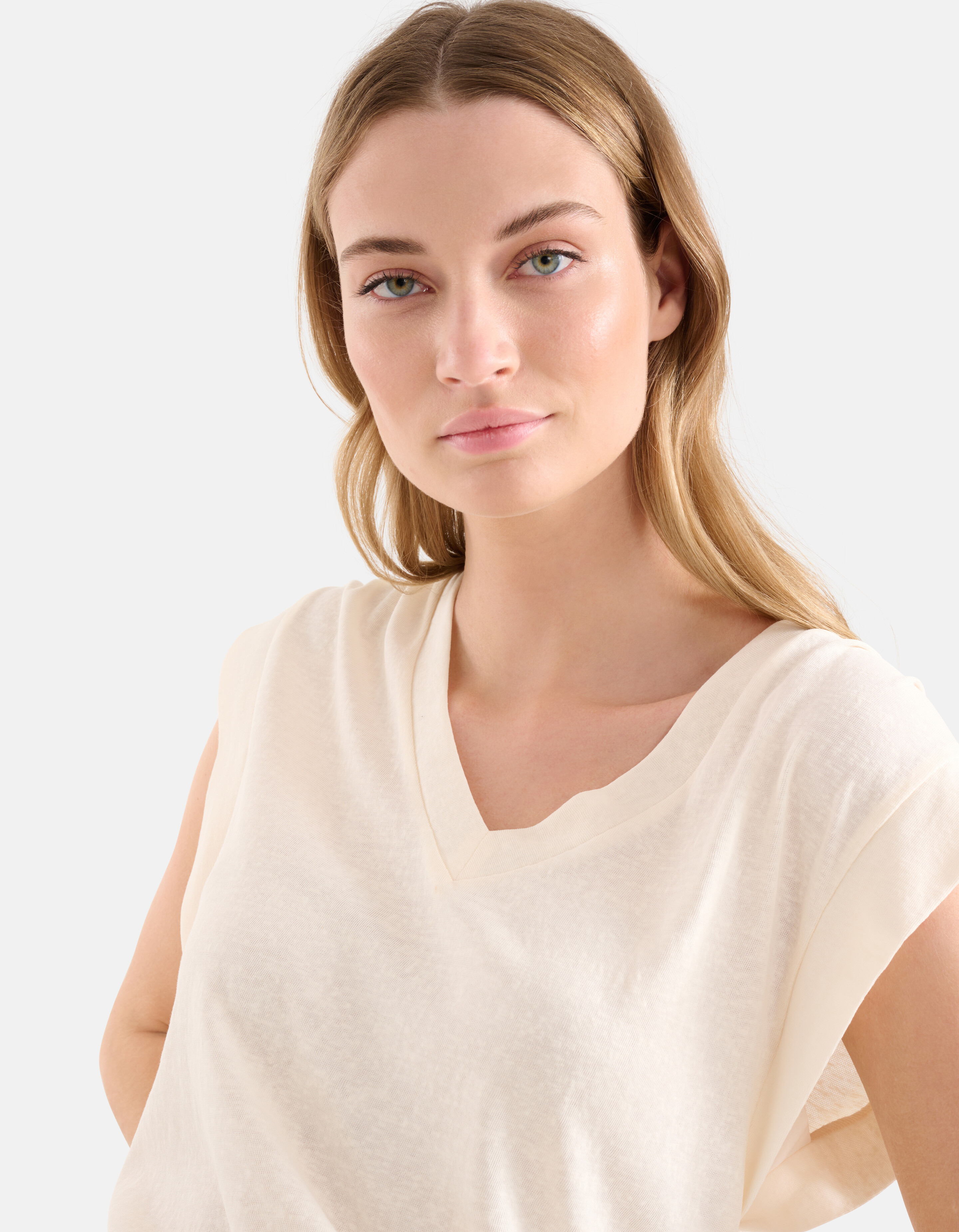 T-shirt mit V-Ausschnitt Off White SHOEBY WOMEN