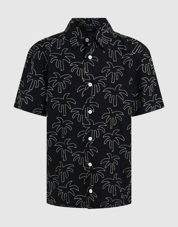 Palm Shirt Schwarz SHOEBY BOYS