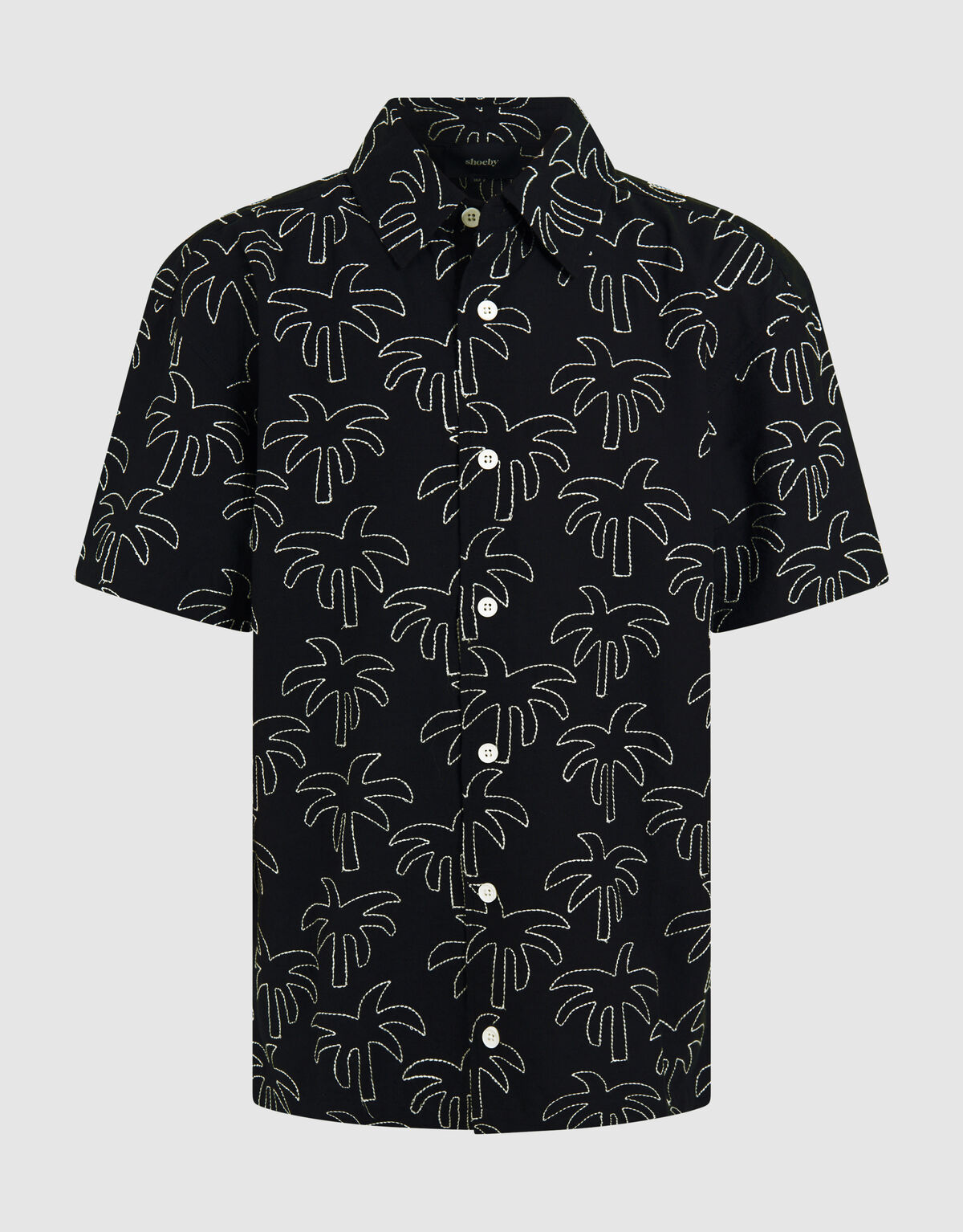 Palm Shirt Schwarz SHOEBY BOYS