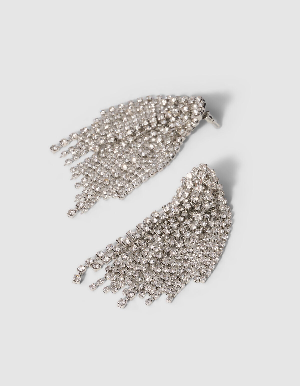 Strass-Ohrringe Silber SHOEBY ACCESSOIRES