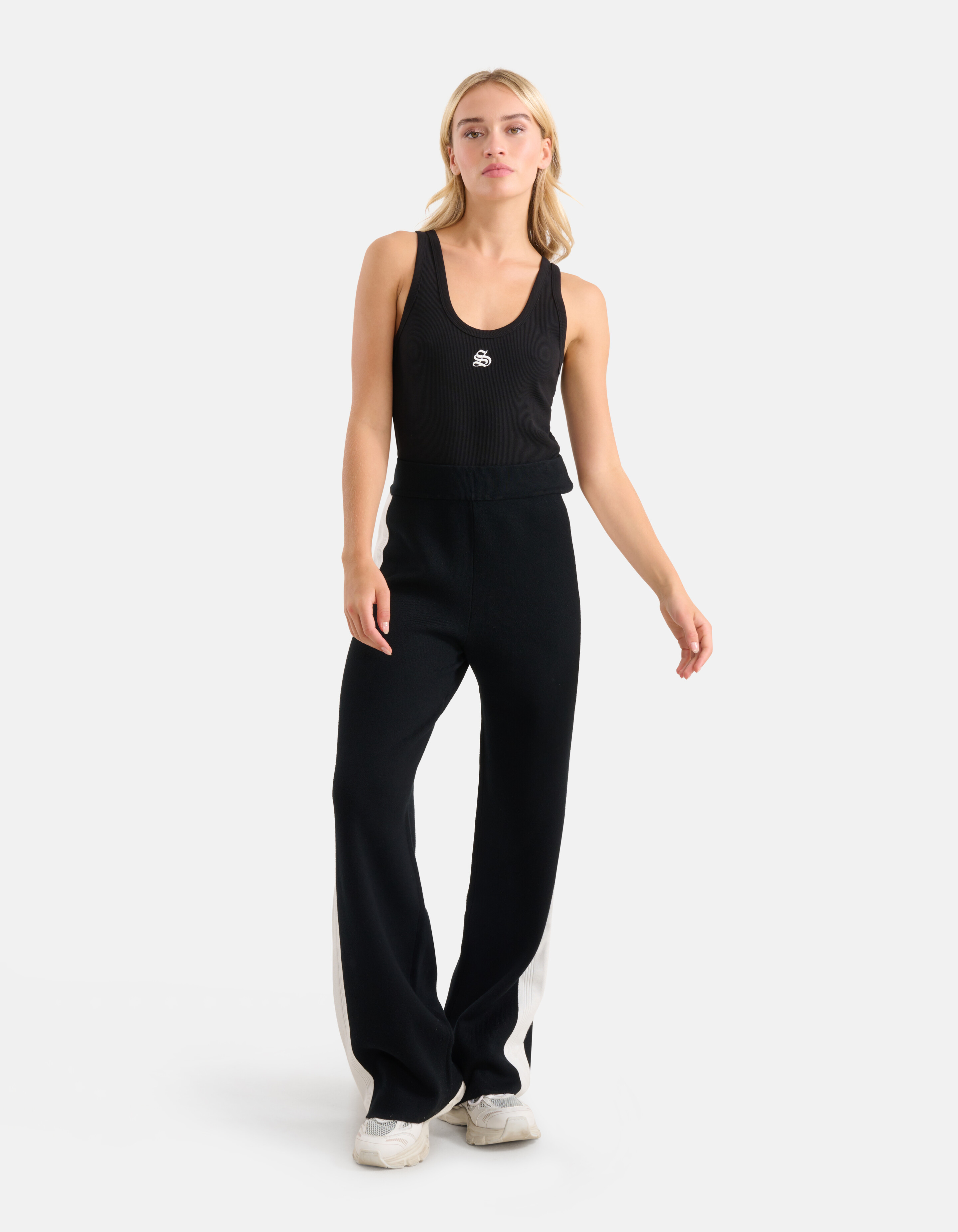 Gestreifte Hose Schwarz SHOEBY WOMEN