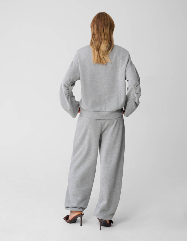 Sweat-Jogginghose Hellgrau von Monica SHOEBY WOMEN