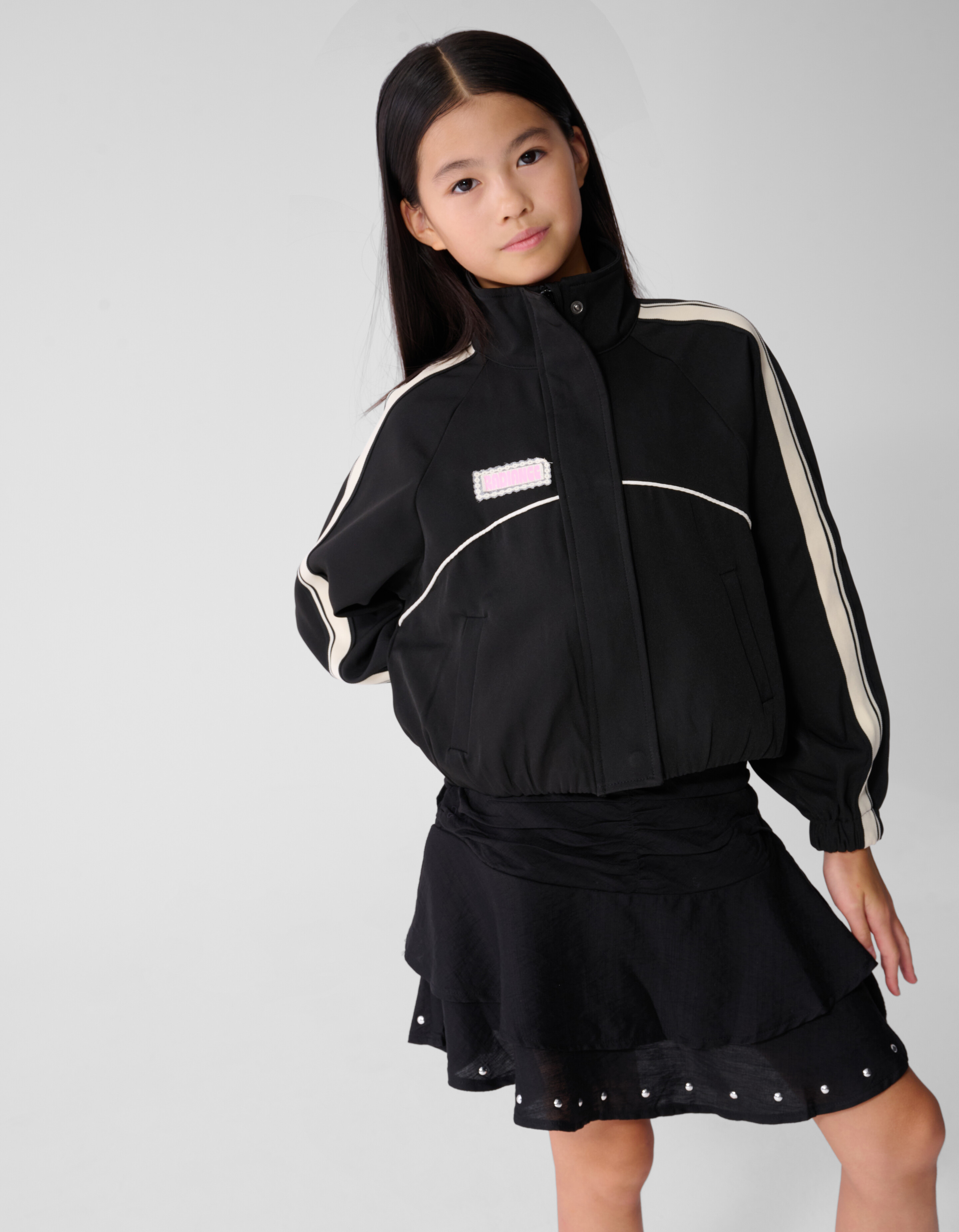 Balloon Fit Jacke Dunkelblau SHOEBY GIRLS