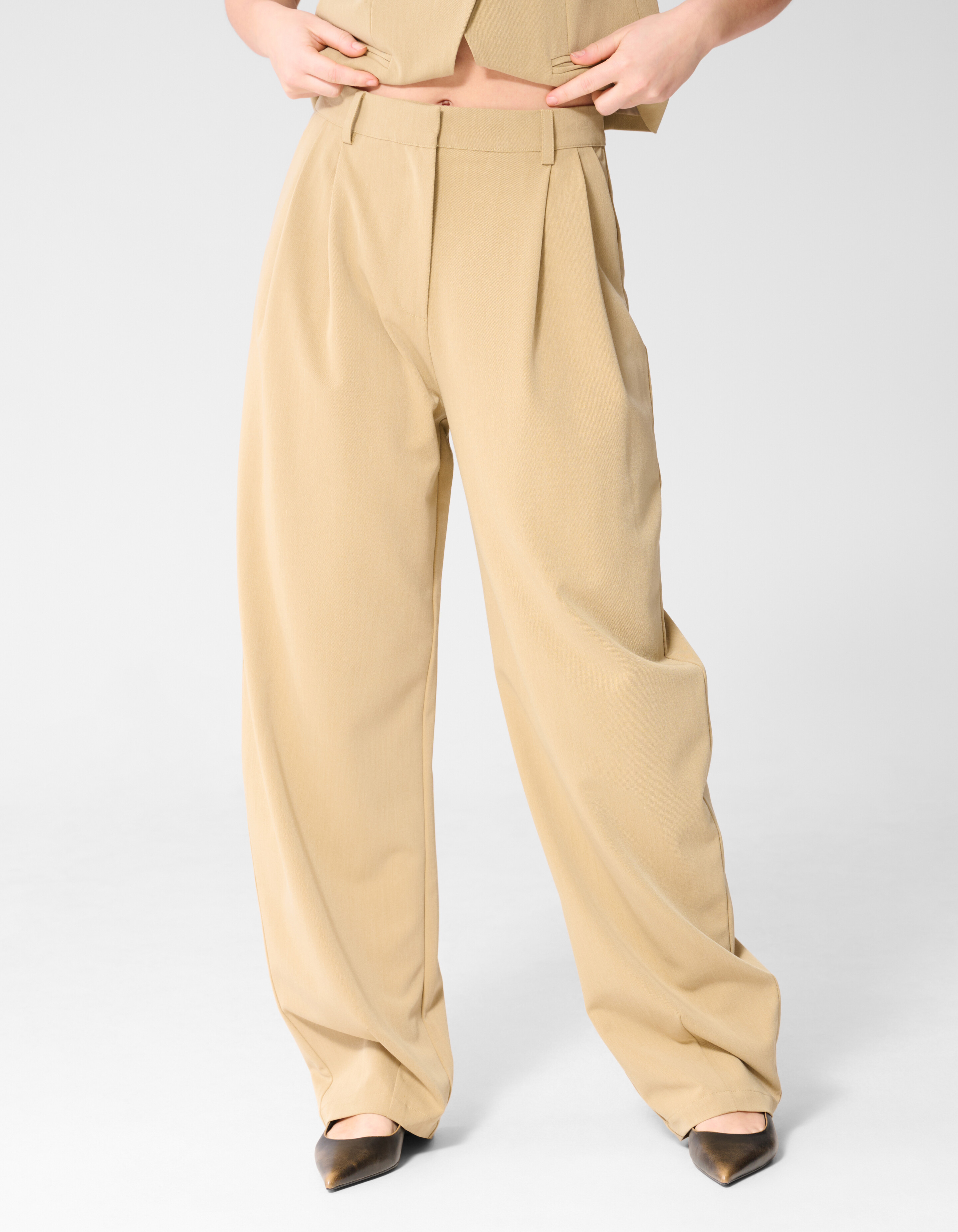 Loose-Fit-Hose Sand SHOEBY WOMEN