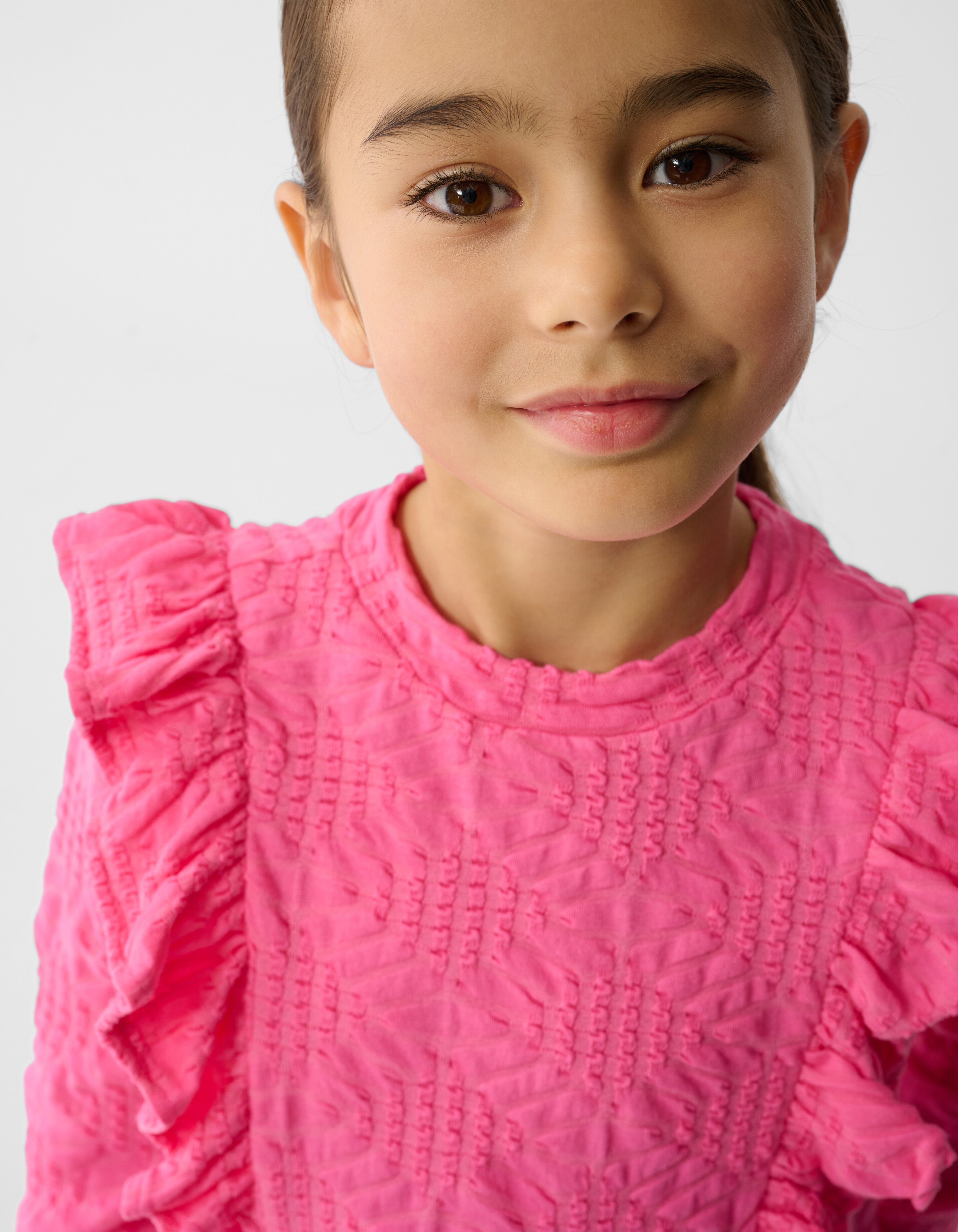 Rüschentop in Hellrosa SHOEBY GIRLS