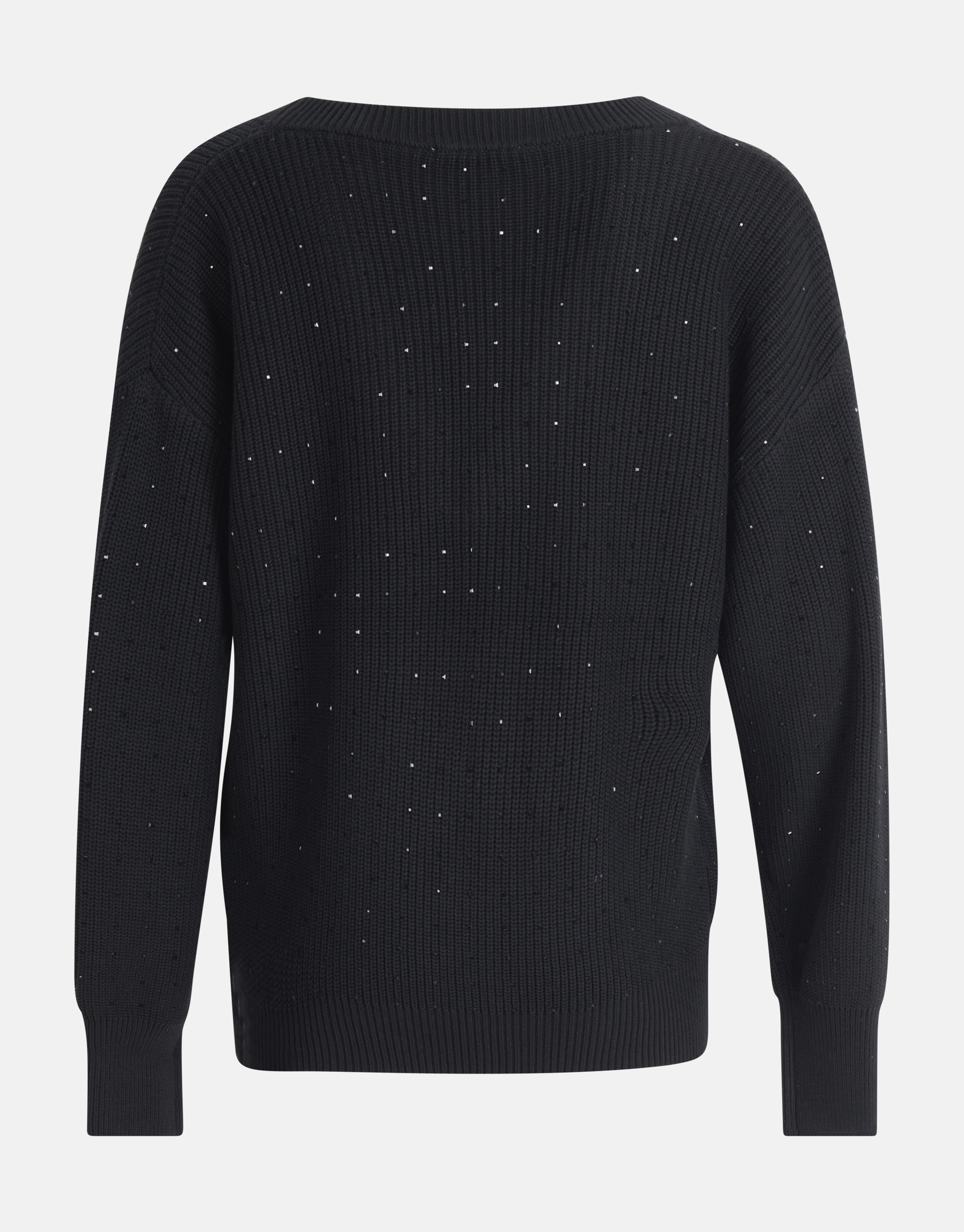 Nieten-Pullover Schwarz von Nicolette SHOEBY WOMEN