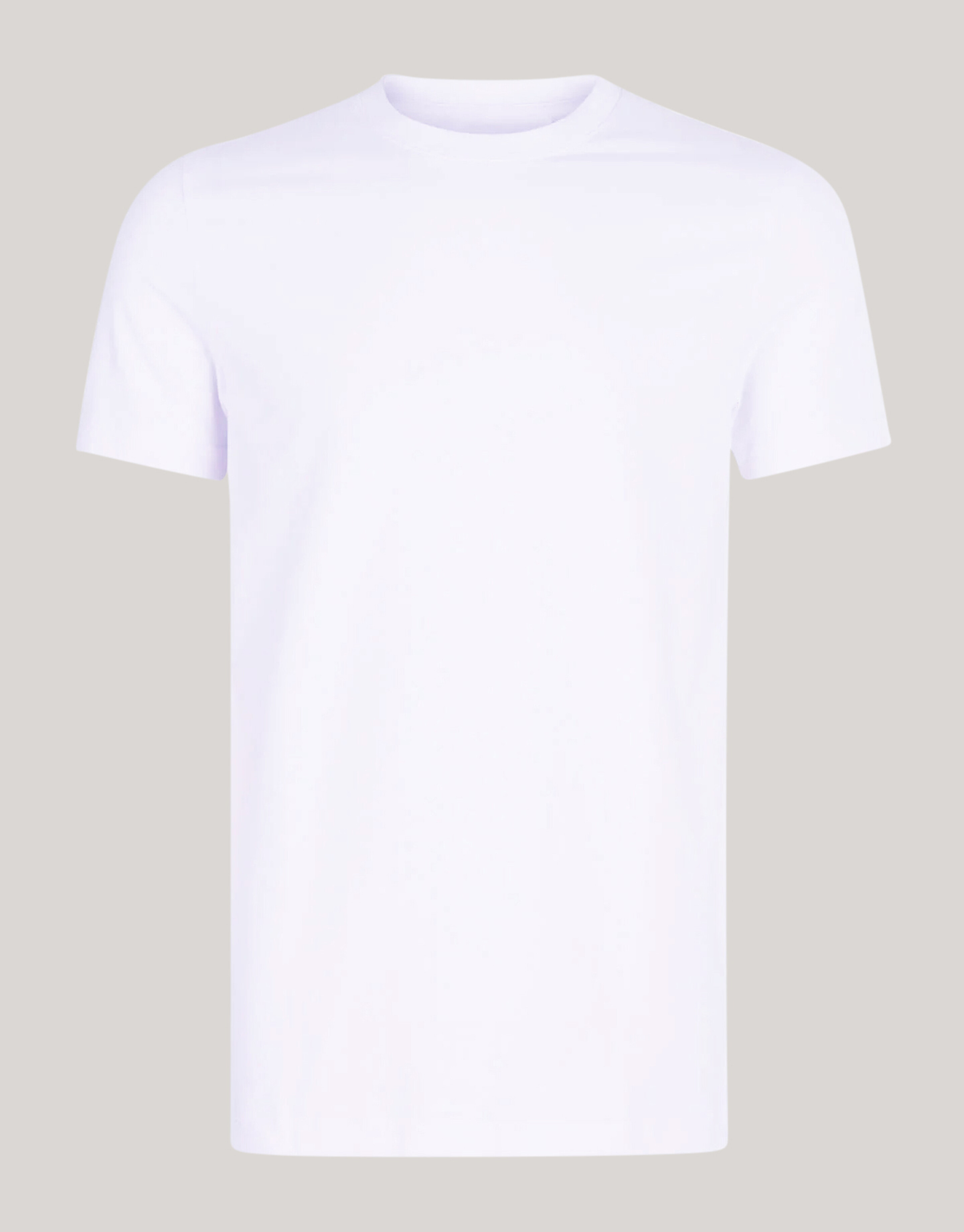 Basic-T-Shirt Weiß SHOEBY MEN