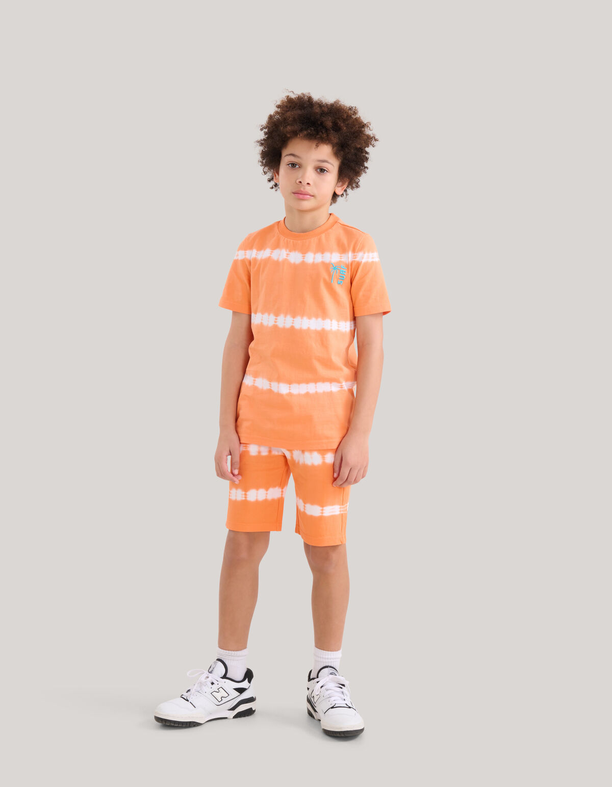 Tie Dye T-shirt Orange SHOEBY BOYS