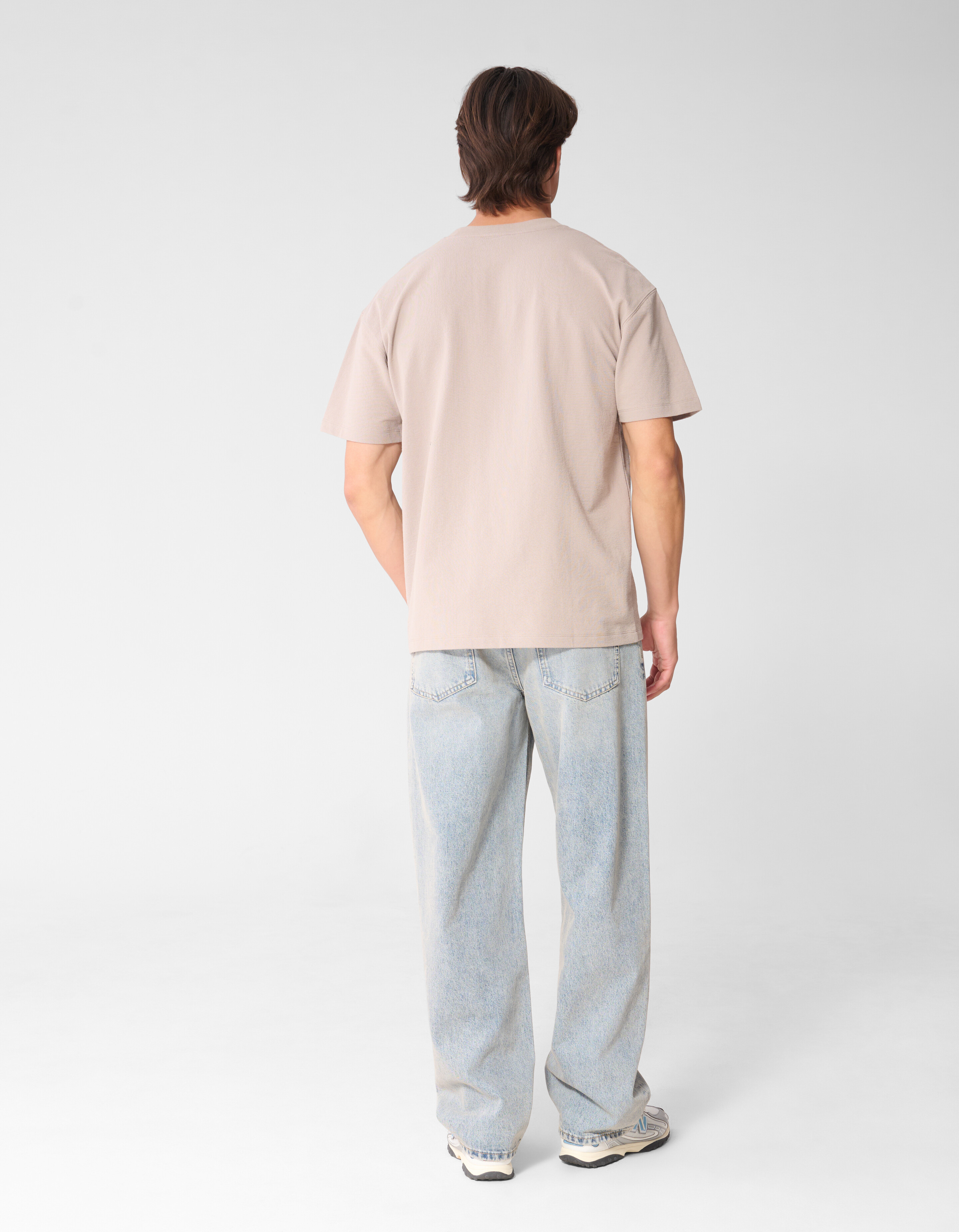 Baggy Fit Jeans Waschblau/Grau L32 SHOEBY MEN