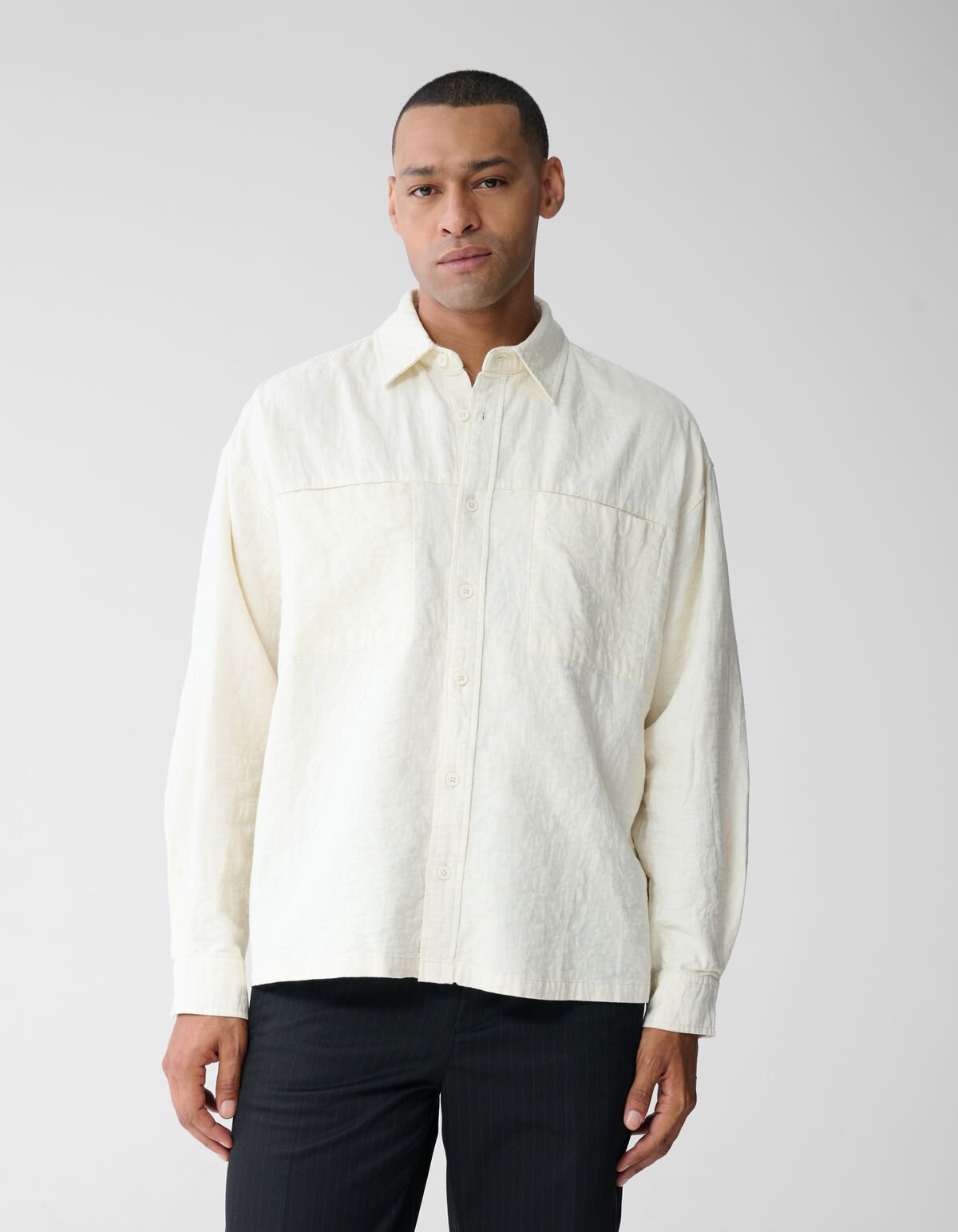 Overshirt mit Struktur Off White SHOEBY MEN