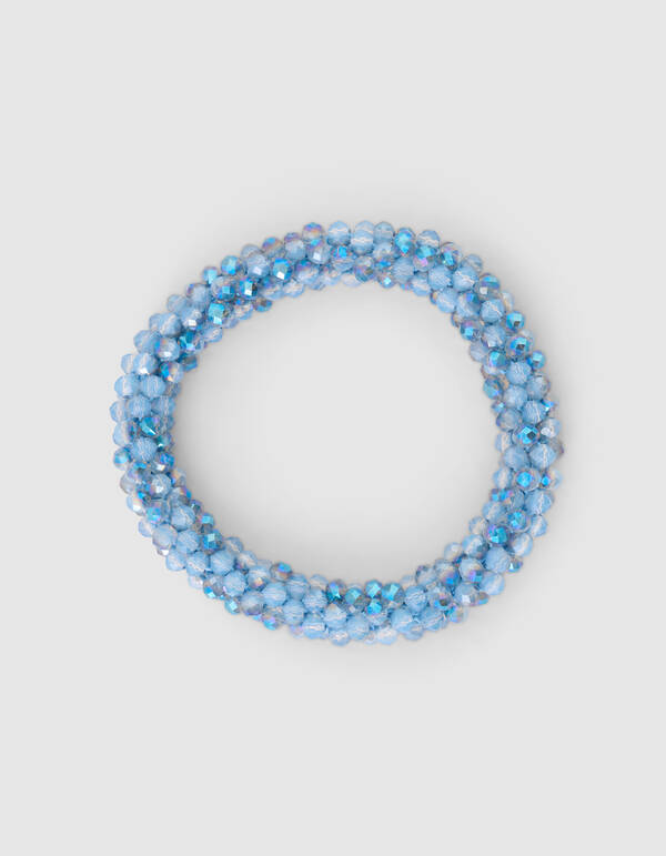 Perlen-Haarband Hellblau SHOEBY ACCESSOIRES