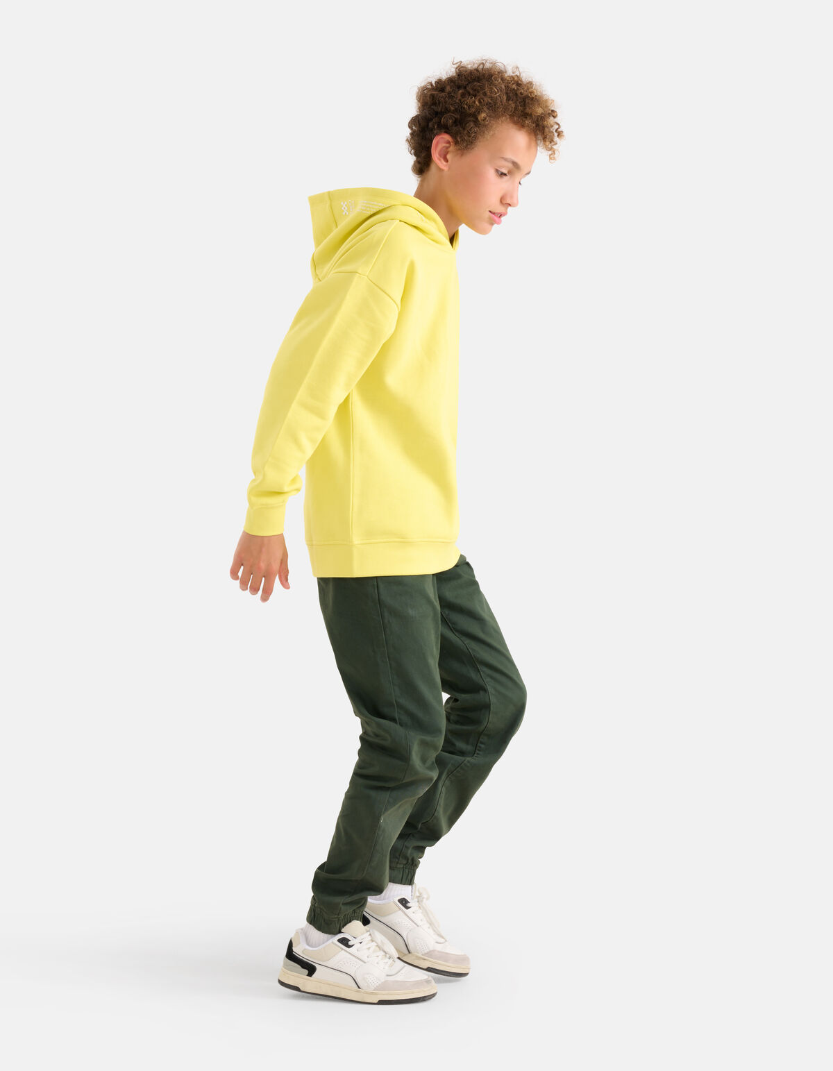 Lässige Twill-Hose Dunkelgrün SHOEBY BOYS