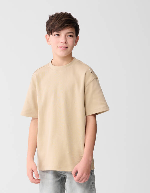 Label T-Shirt Sand SHOEBY BOYS