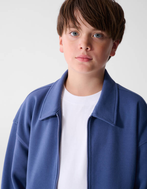 Pique Jack Blau SHOEBY BOYS