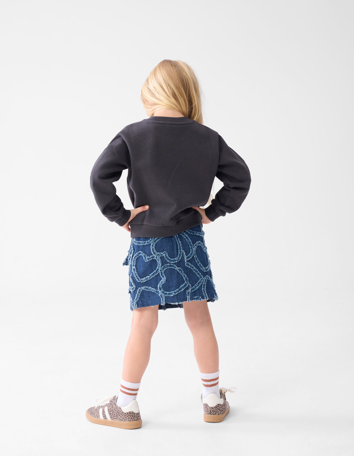 Artwork Pullover Dunkelgrau SHOEBY GIRLS