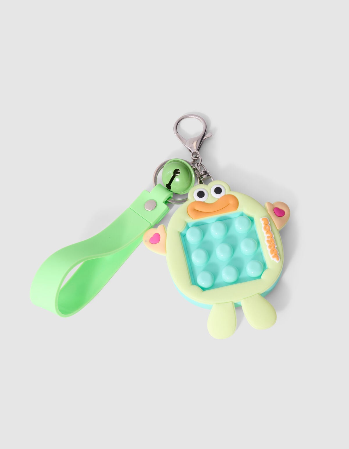 Pop It Frosch-Schl&uuml;sselanh&auml;nger Gr&uuml;n SHOEBY ACCESSOIRES