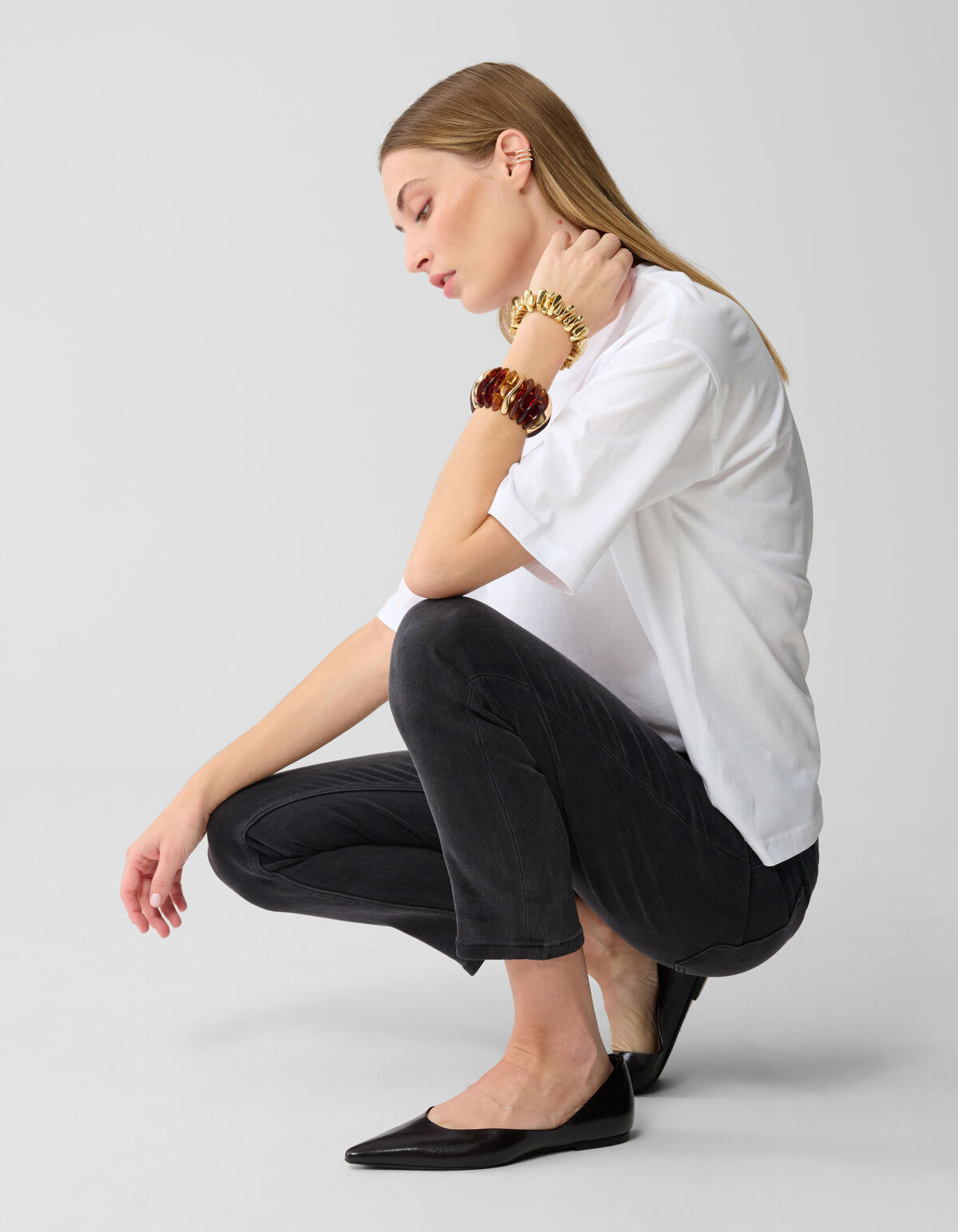 Slim Fit Jeans Dunkelgrau Von Lonneke SHOEBY WOMEN