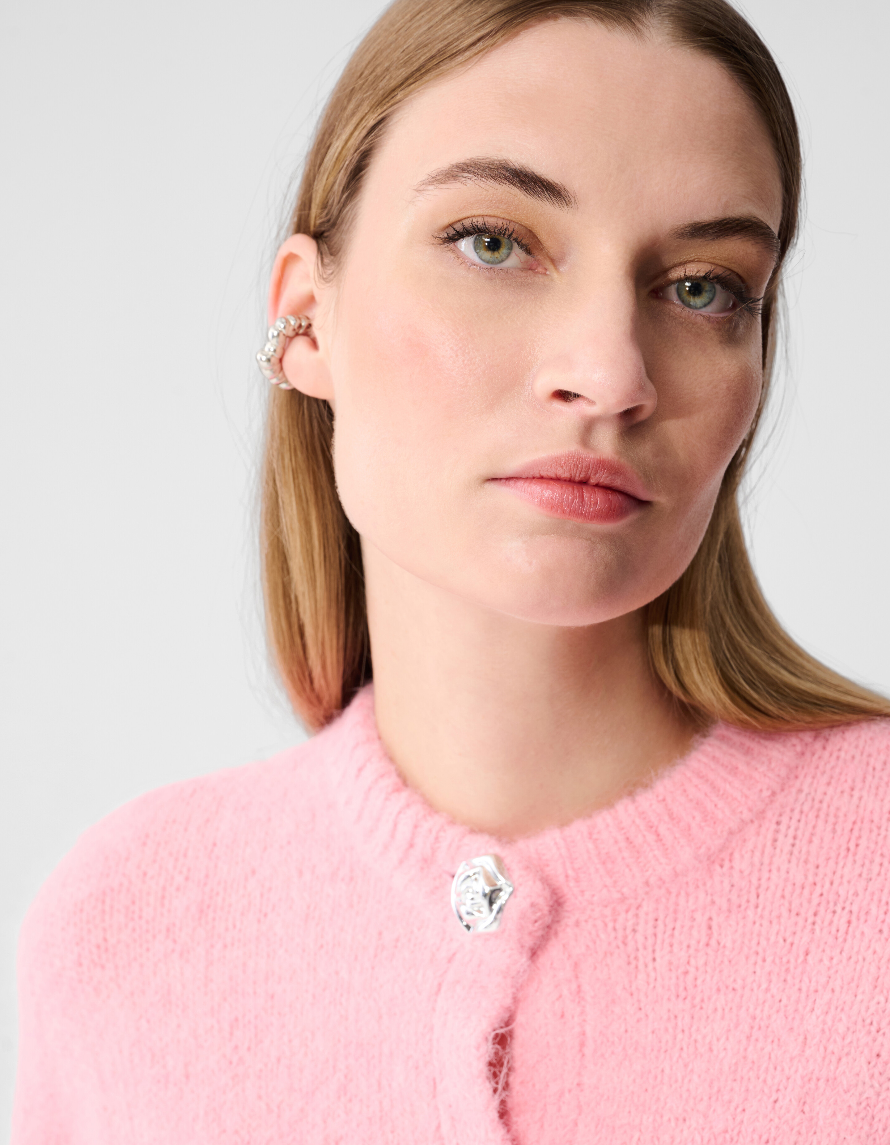 Fancy Button Weste Hellrosa SHOEBY WOMEN