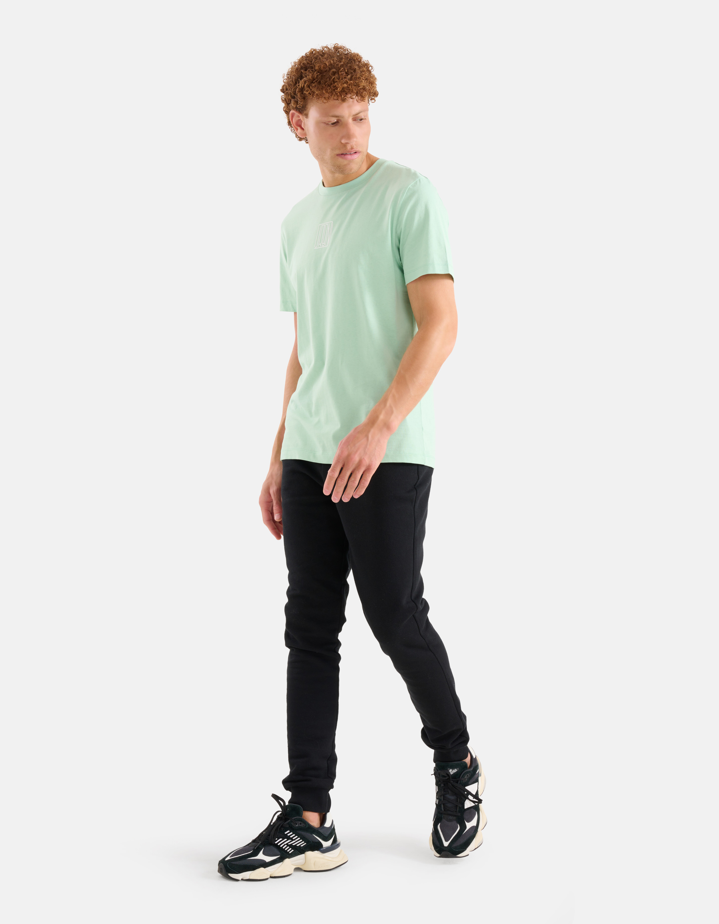Artwork T-shirt Hellgrün SHOEBY MEN