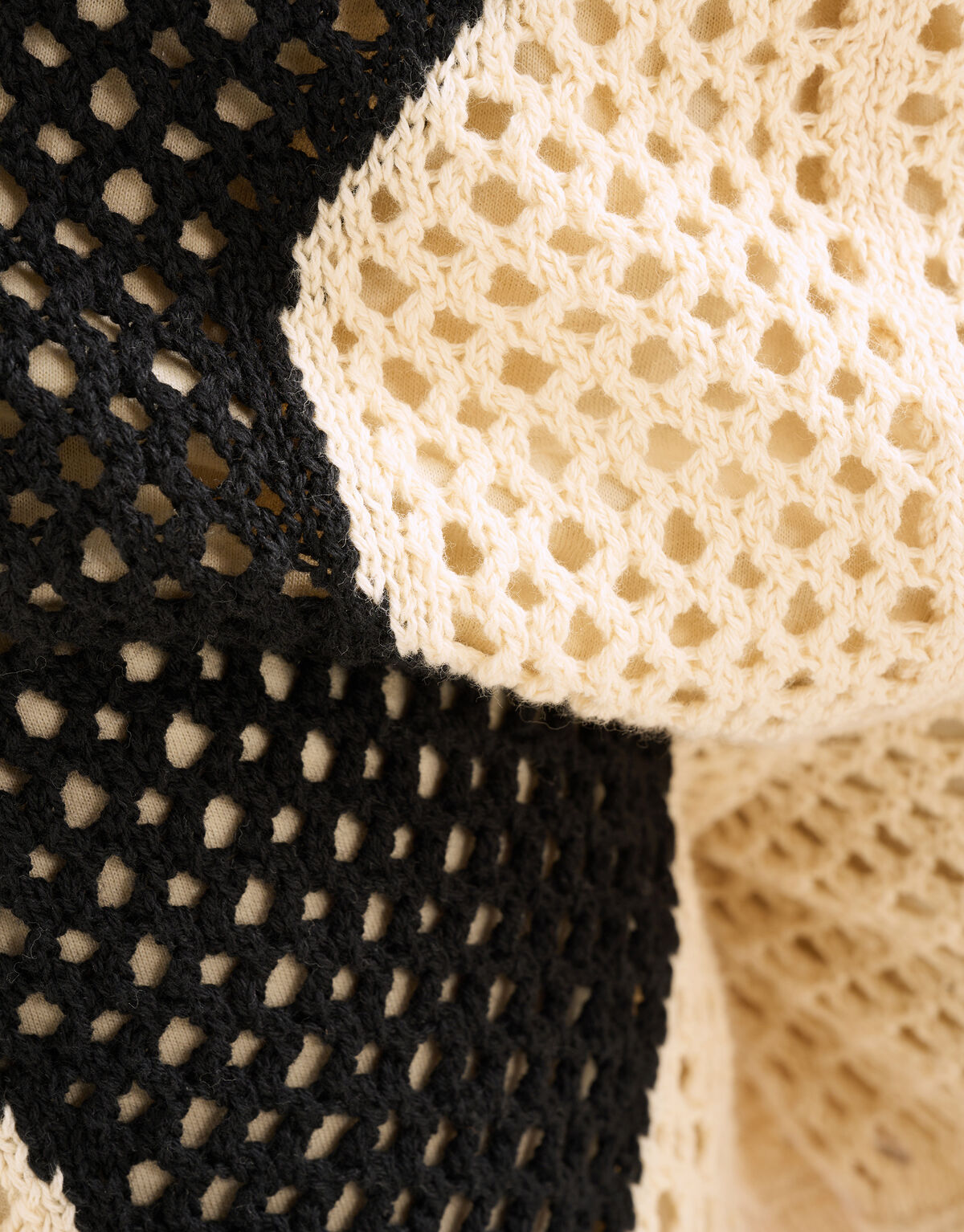 Crochet Short Off White SHOEBY WOMEN