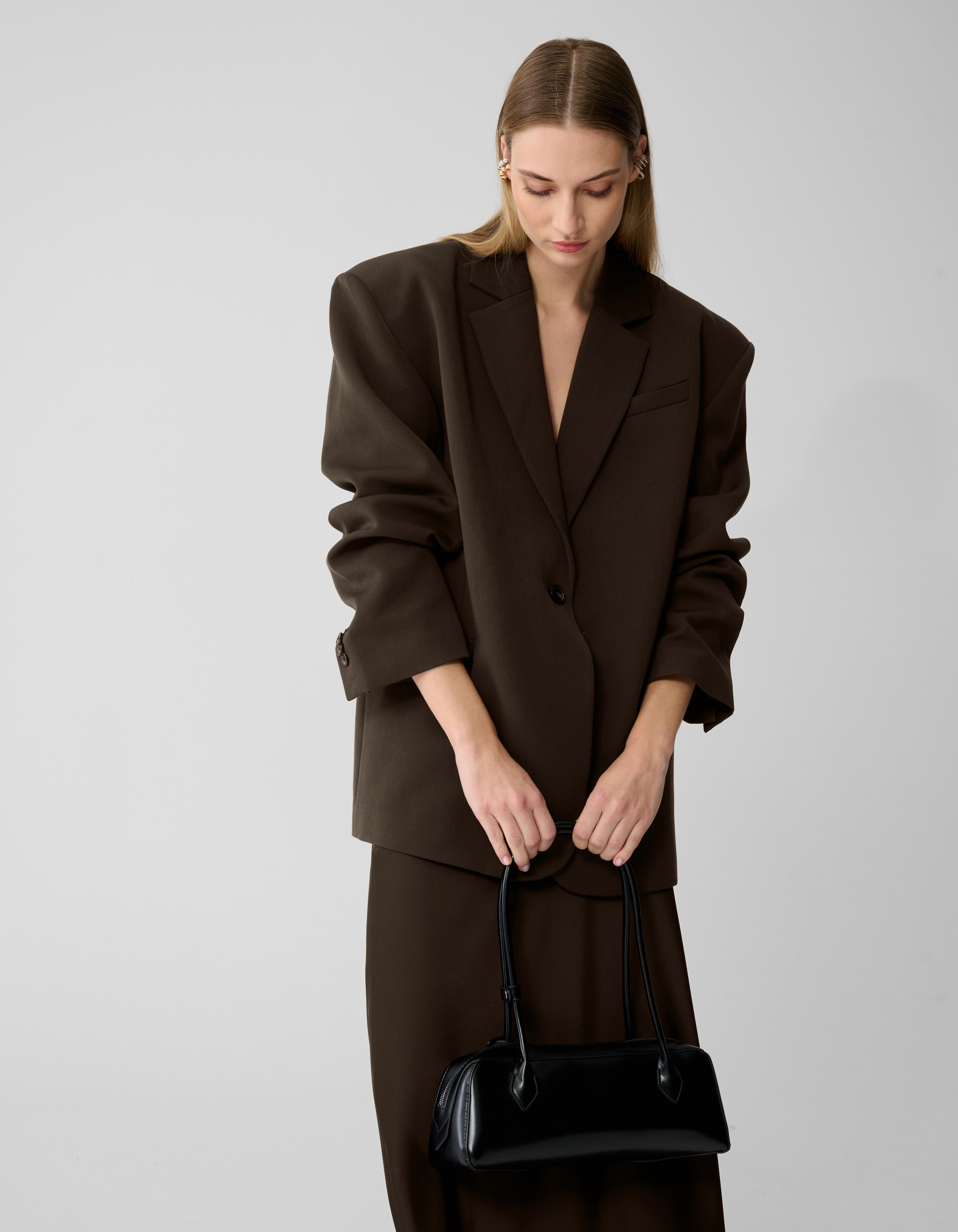 Taillierter Blazer Dunkelbraun von Lonneke SHOEBY WOMEN