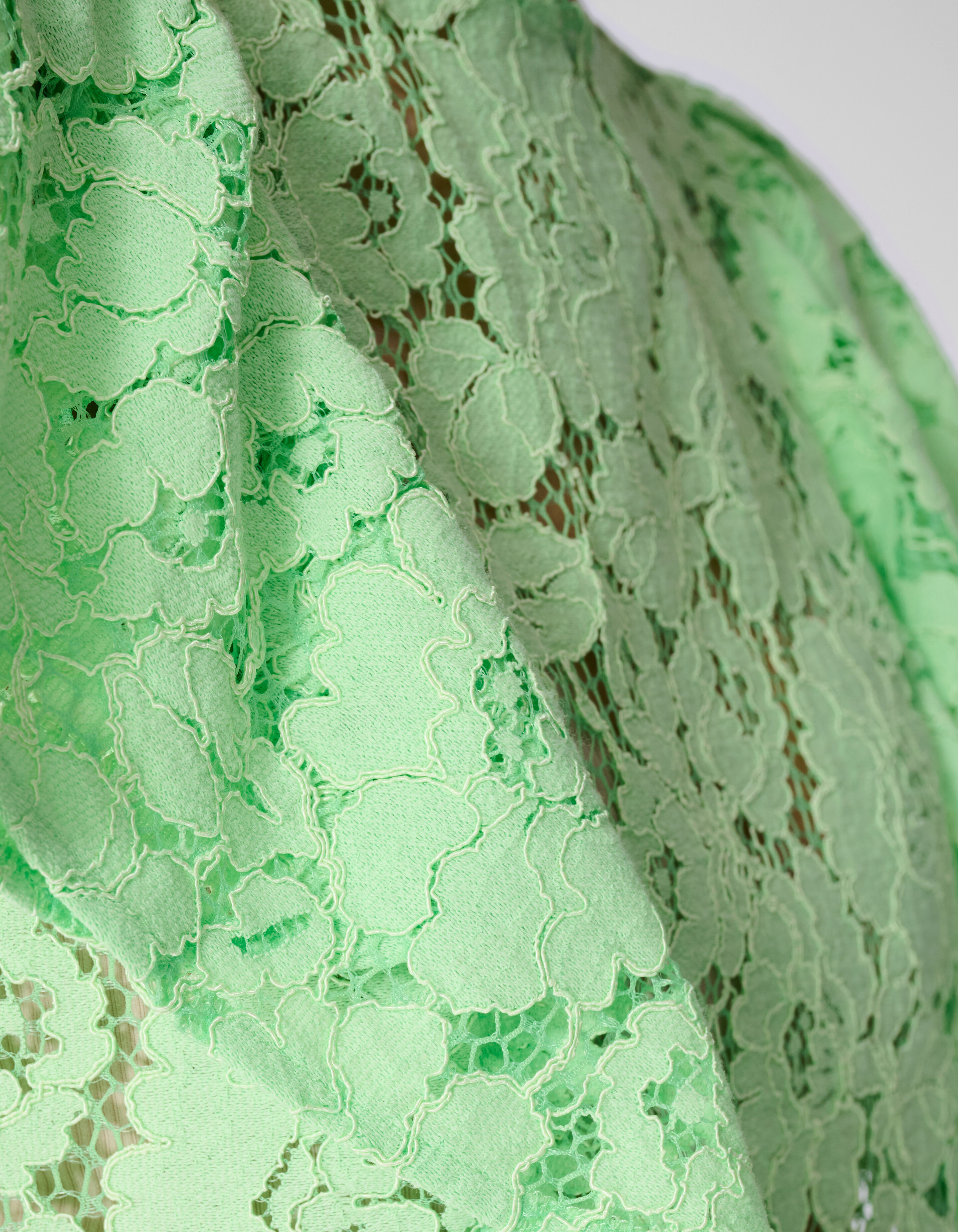 Kanten R&uuml;schentop Hellgr&uuml;n SHOEBY WOMEN