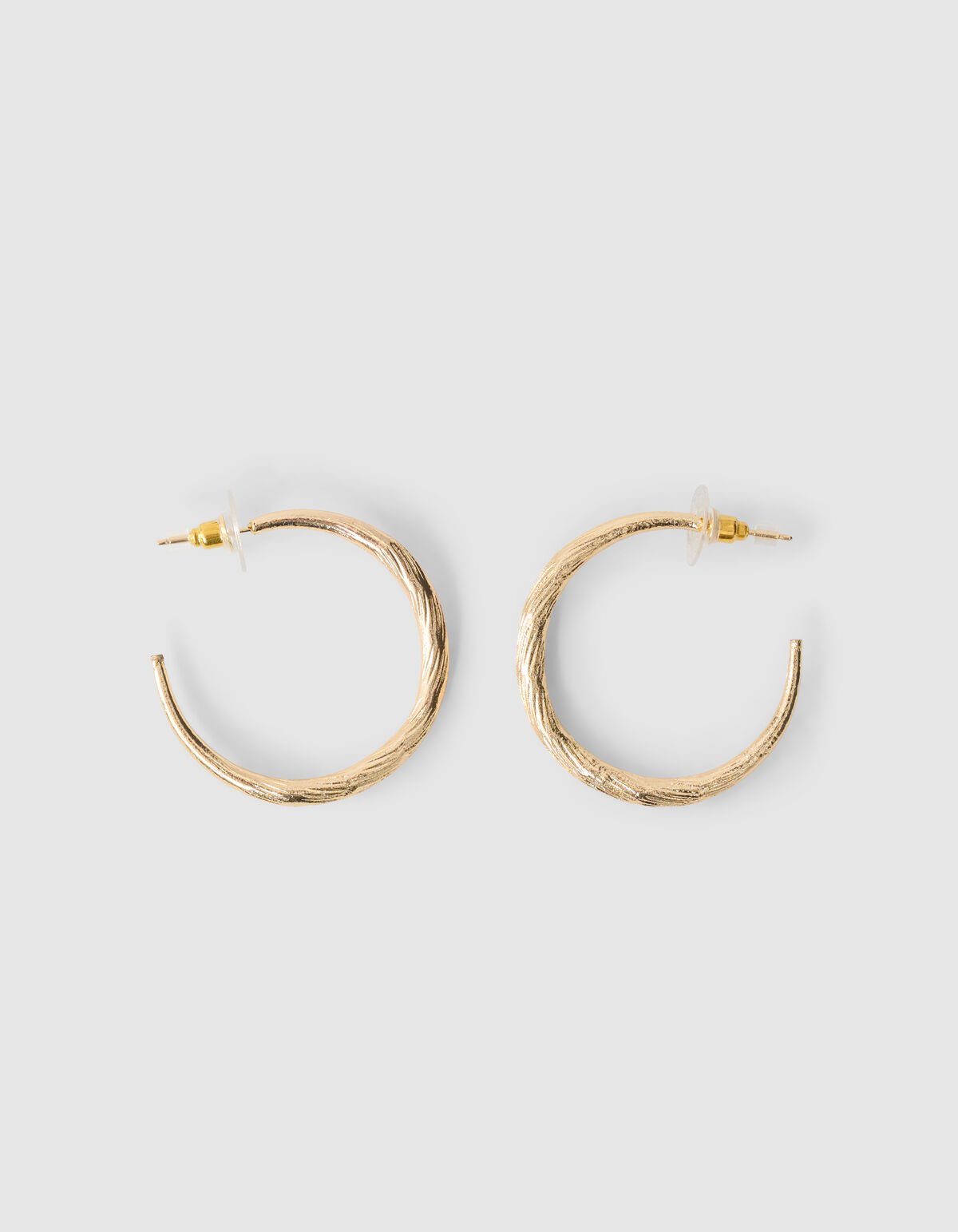 Hammerd Hoop Ohrringe Gold SHOEBY ACCESSOIRES