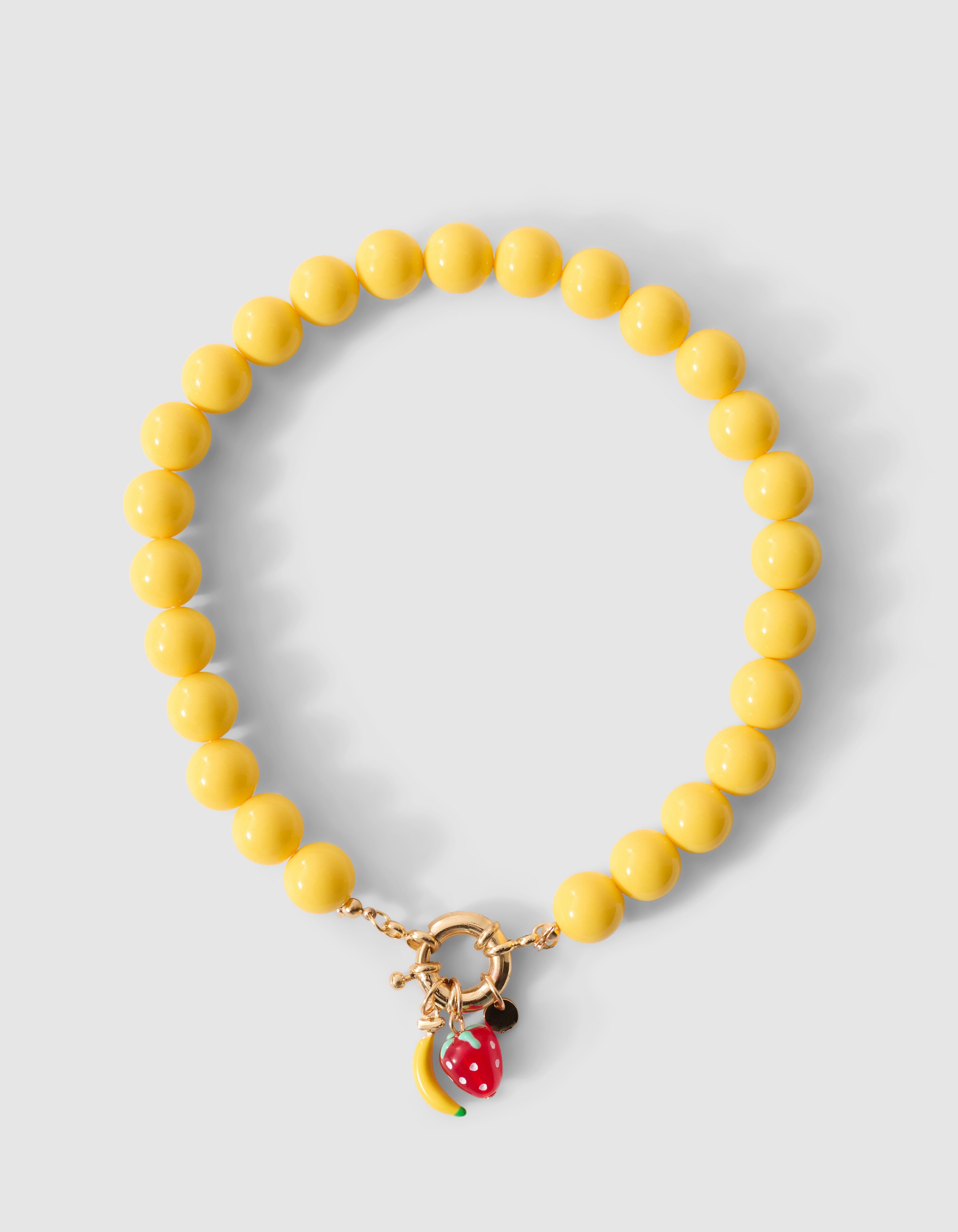 Statement Fruity Halskette Gelb SHOEBY ACCESSOIRES