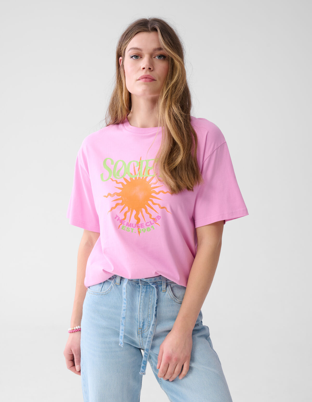 Kunstwerk T-shirt Rosa SHOEBY WOMEN