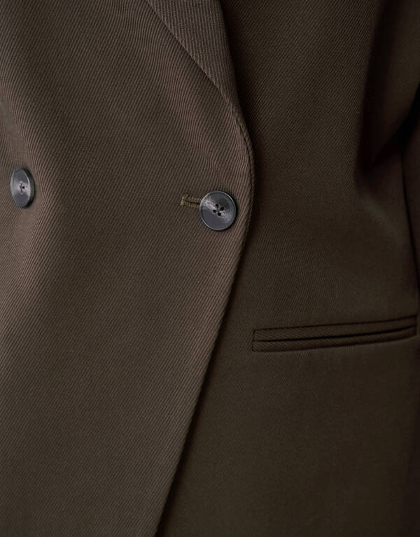 Taillierter Blazer Dunkelbraun von Monica SHOEBY WOMEN