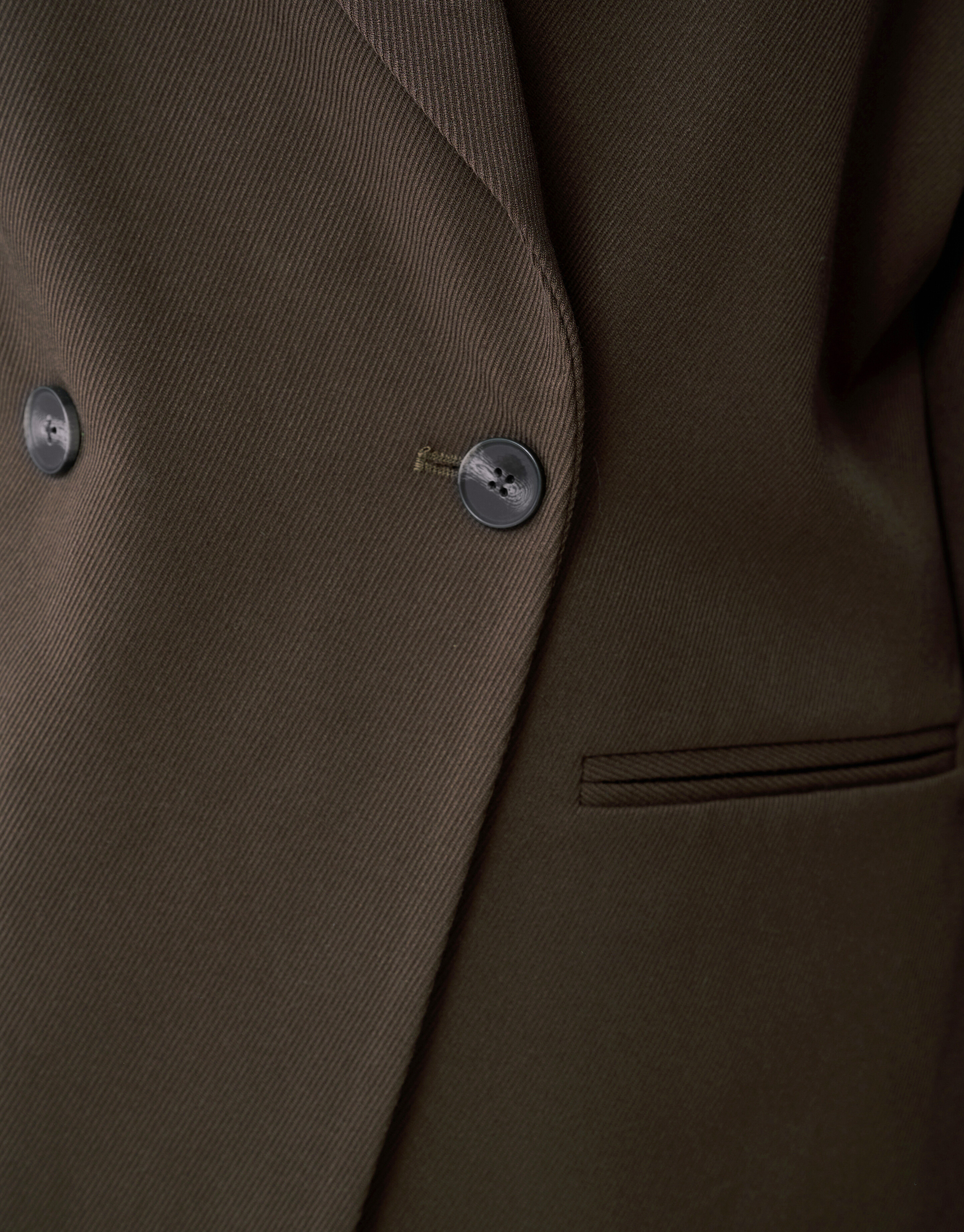 Taillierter Blazer Dunkelbraun von Monica SHOEBY WOMEN