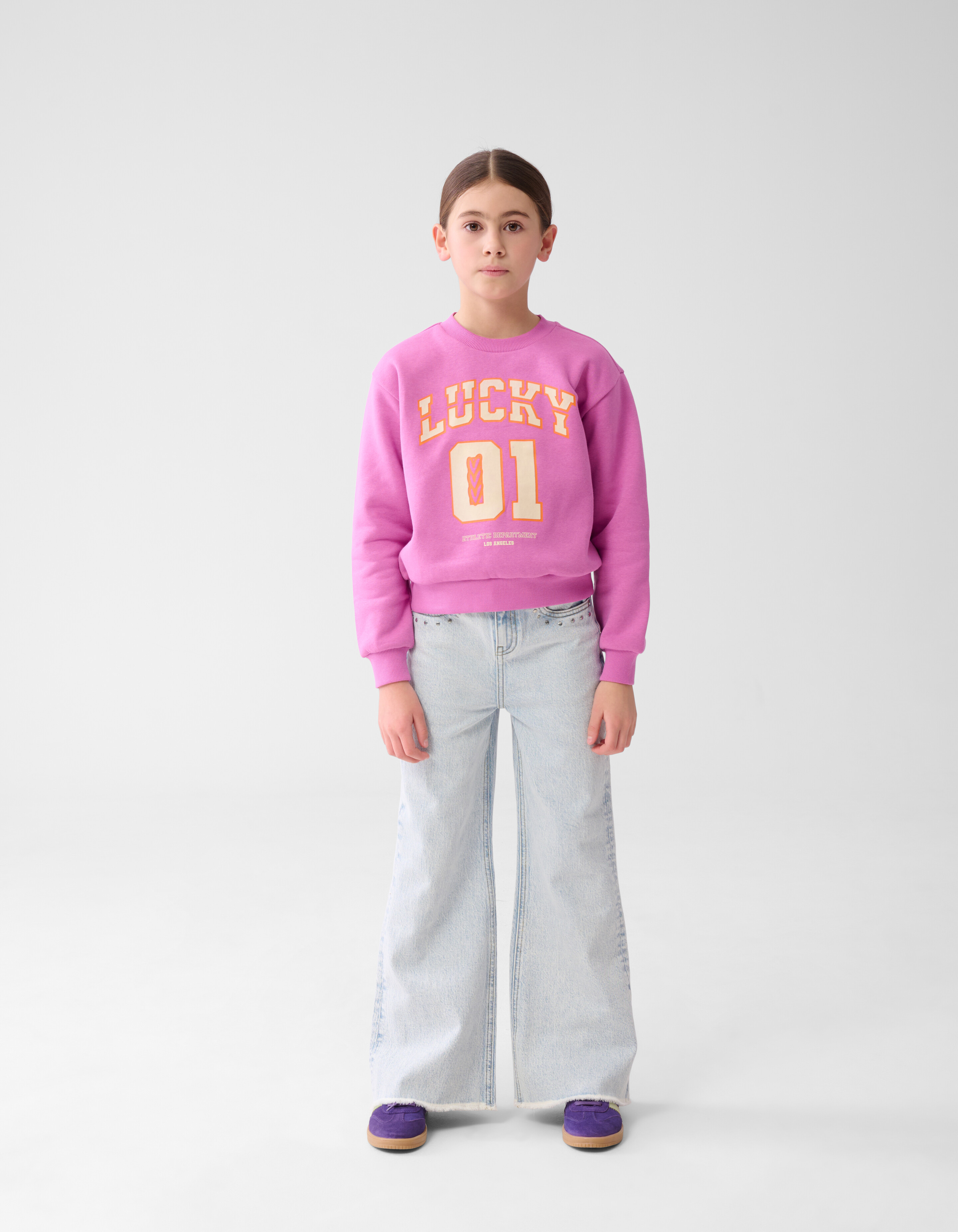 Varsity Pullover Rosa SHOEBY GIRLS