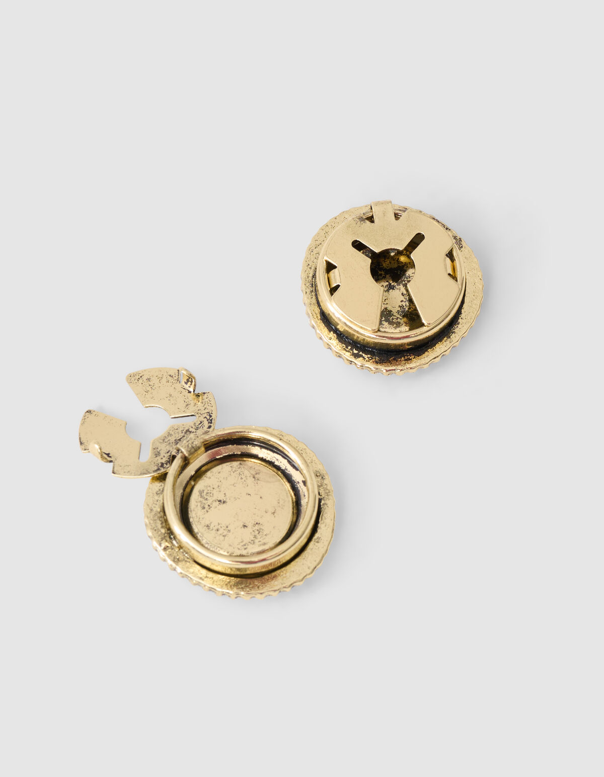 Knopfabdeckung Gold SHOEBY ACCESSOIRES