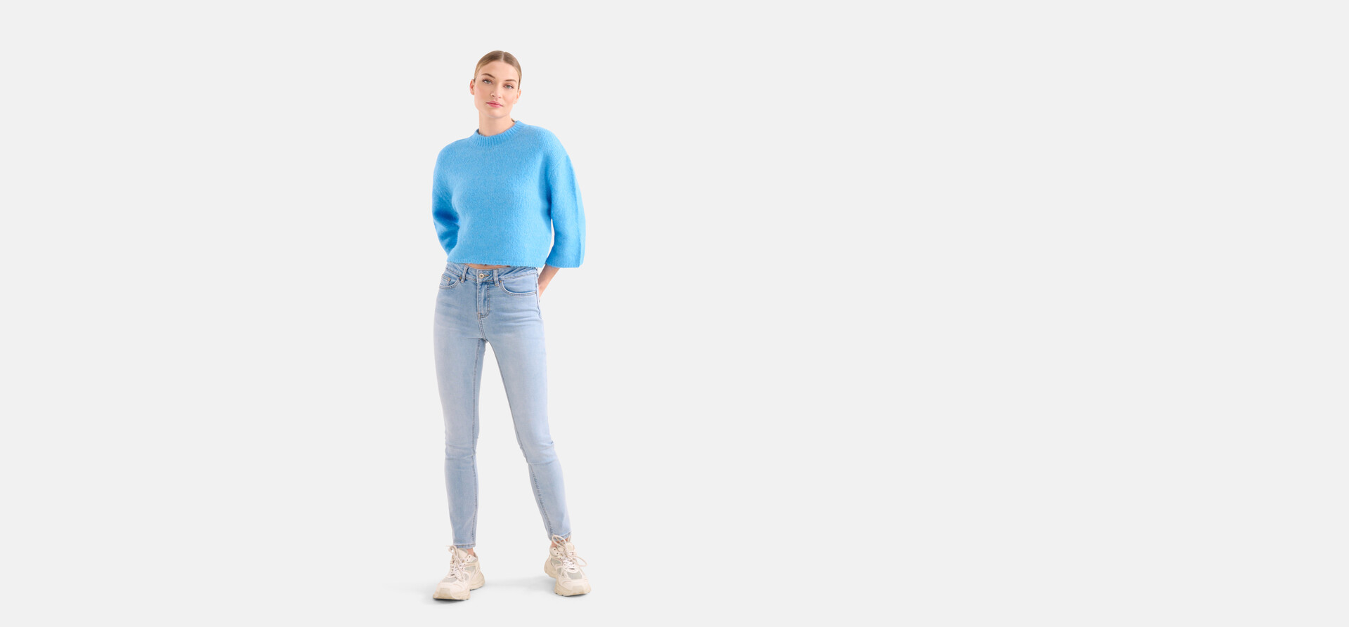 Skinny Jeans gebleicht L30 SHOEBY WOMEN
