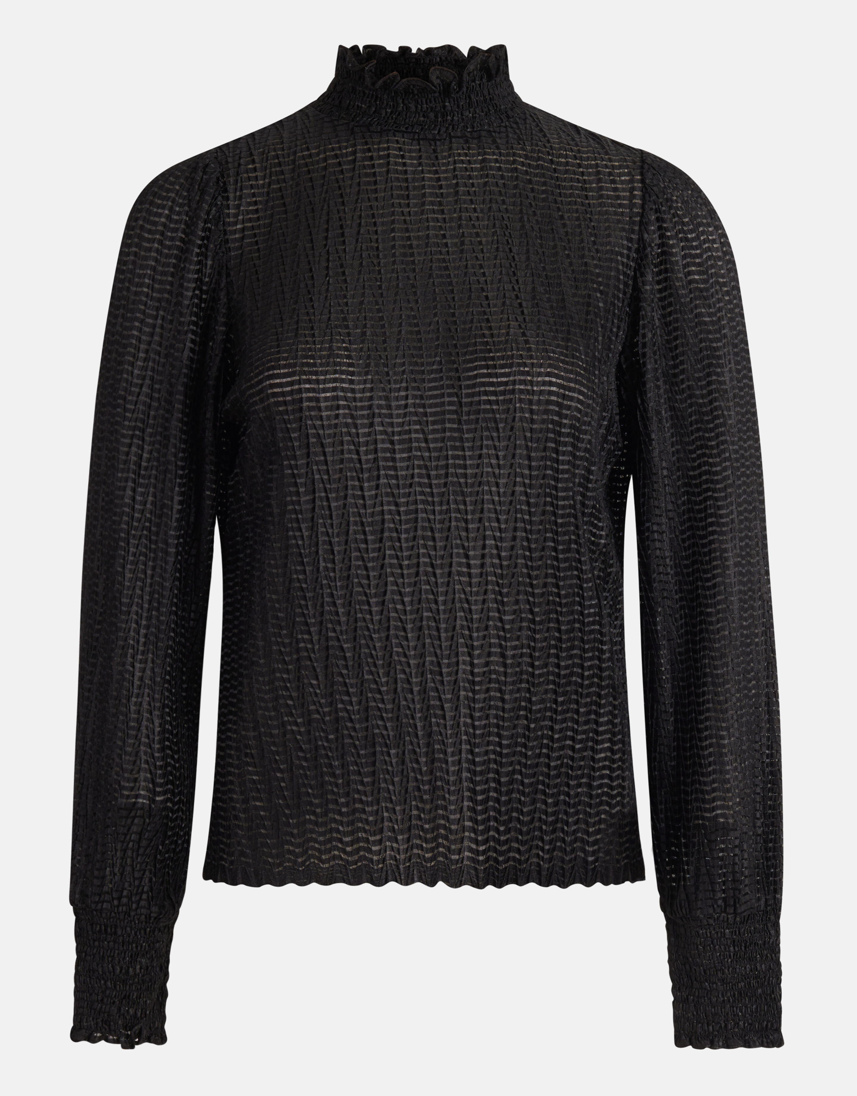 Textur Top Schwarz SHOEBY WOMEN