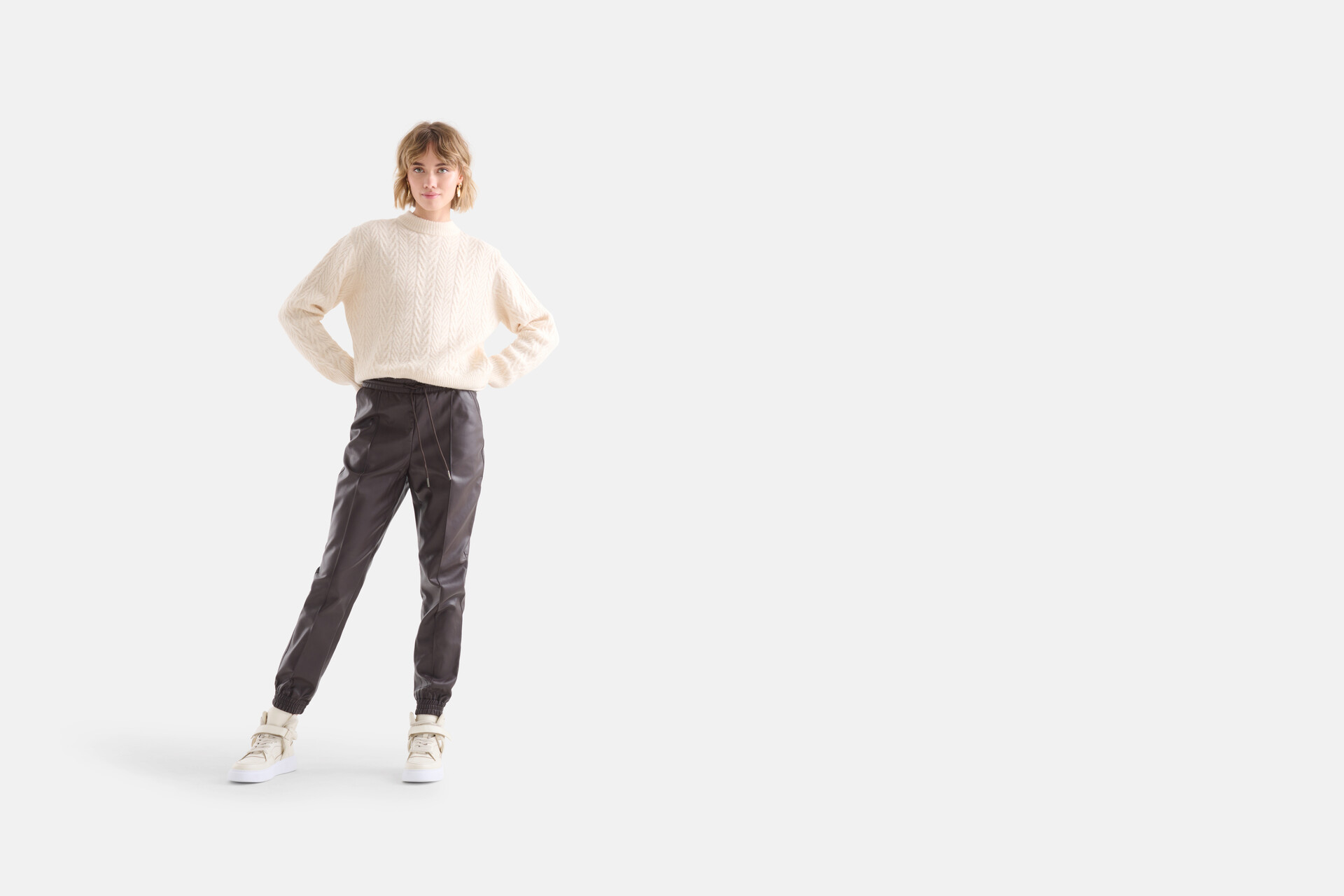 Vegane Lederhose EKSEPT